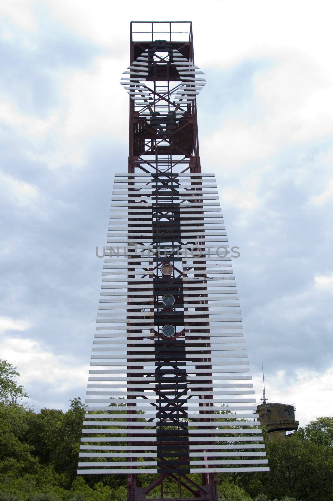 High resolution image. Semaphore for traffic control of the ships.