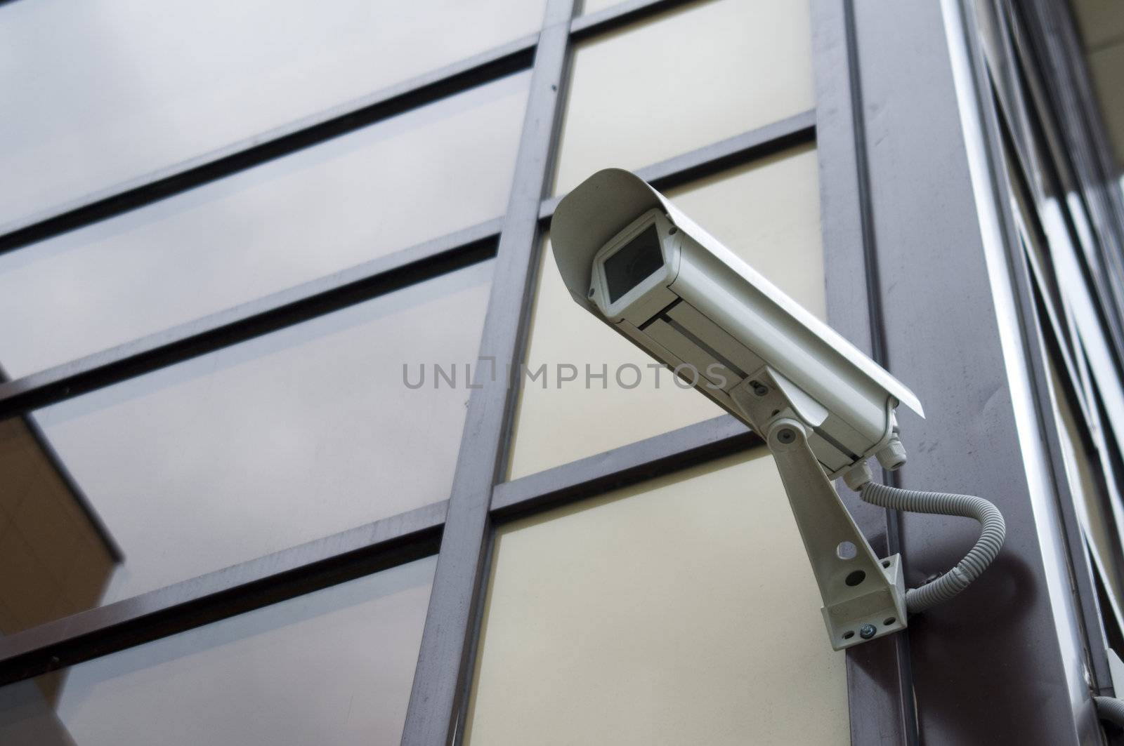 High resolution image. Video the chamber on a building facade.