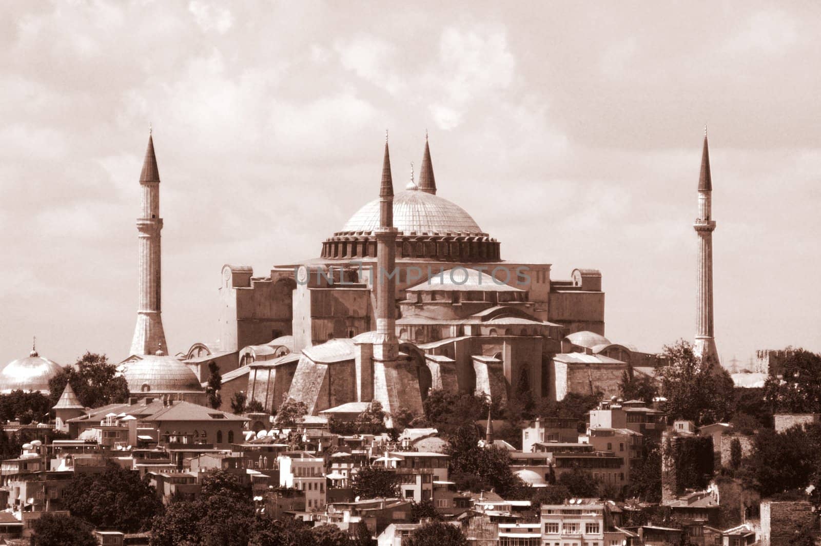 Hagia Sophia world heritage site in Istanbul, Turkey