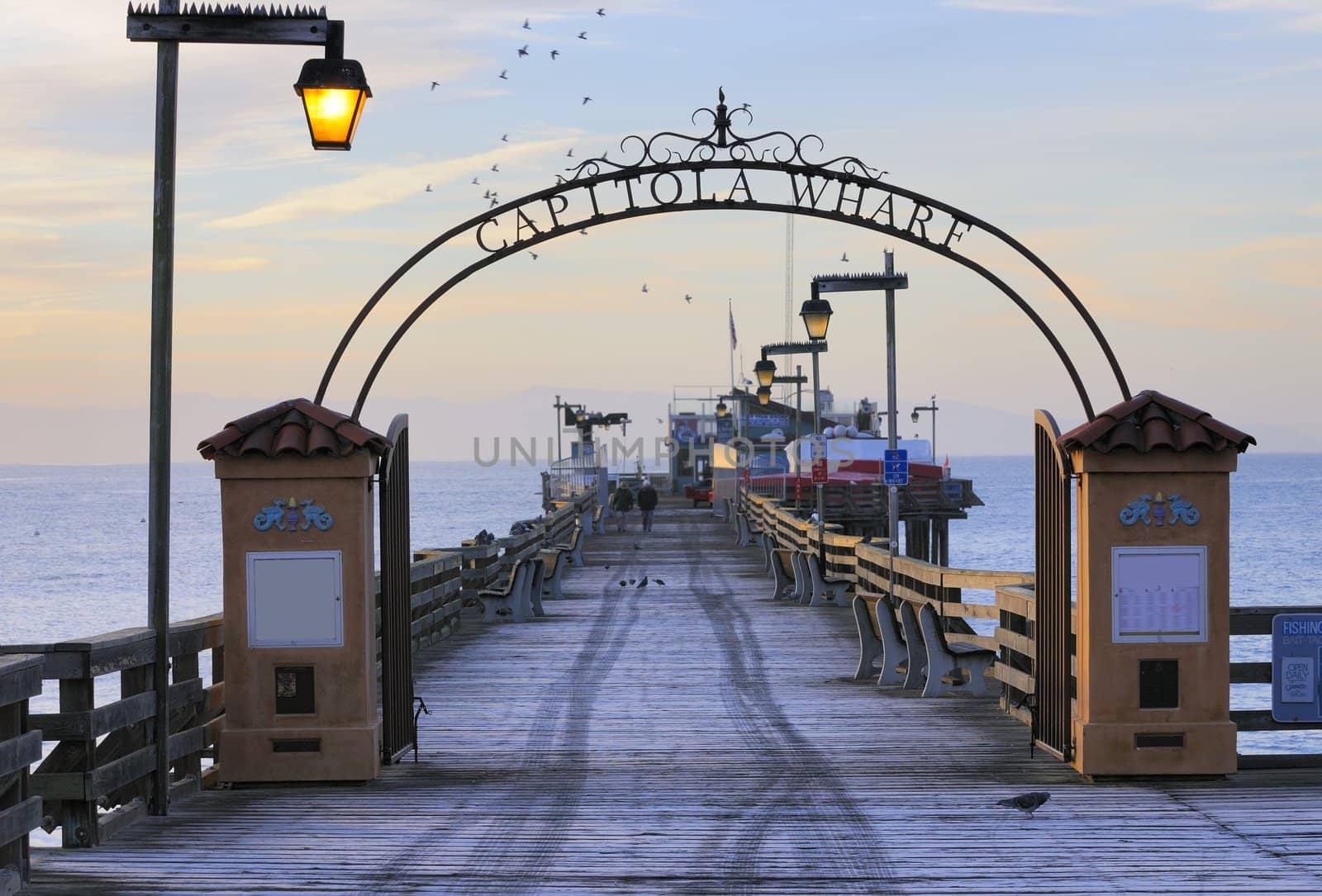 Capitola Wharf at dawn