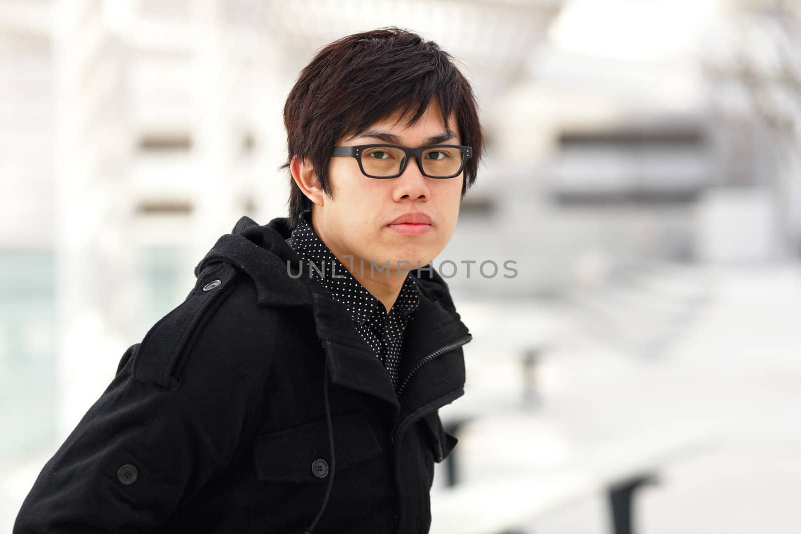 young asian man