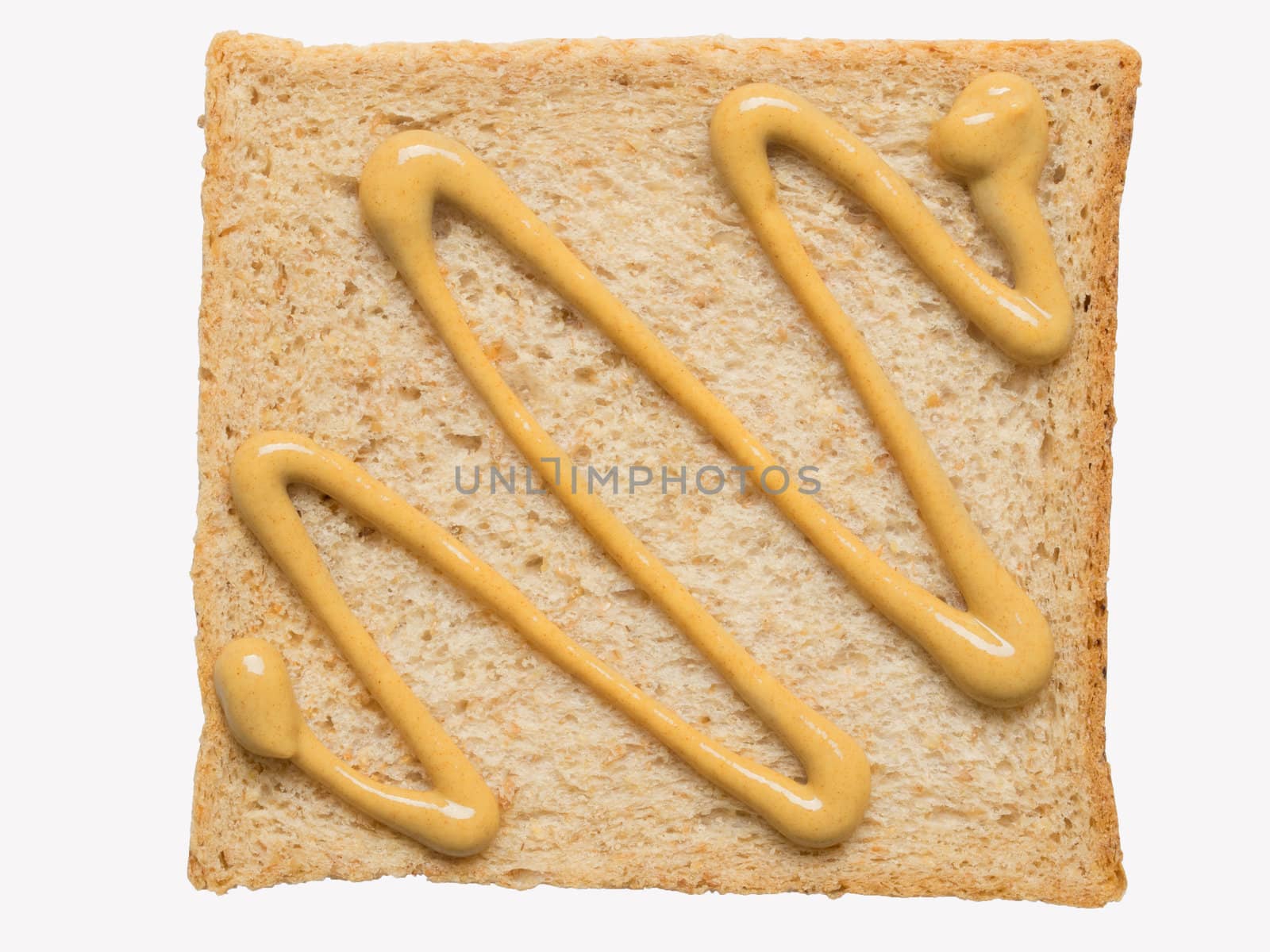 slice of brown bread by zkruger