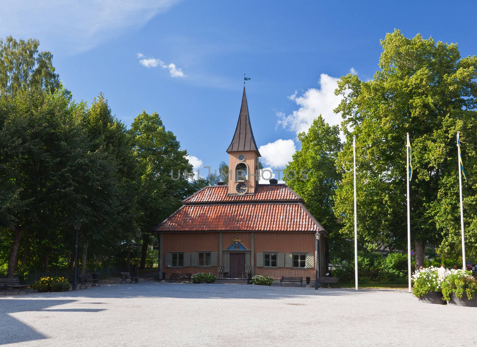 a village hall near uppsala by gary718