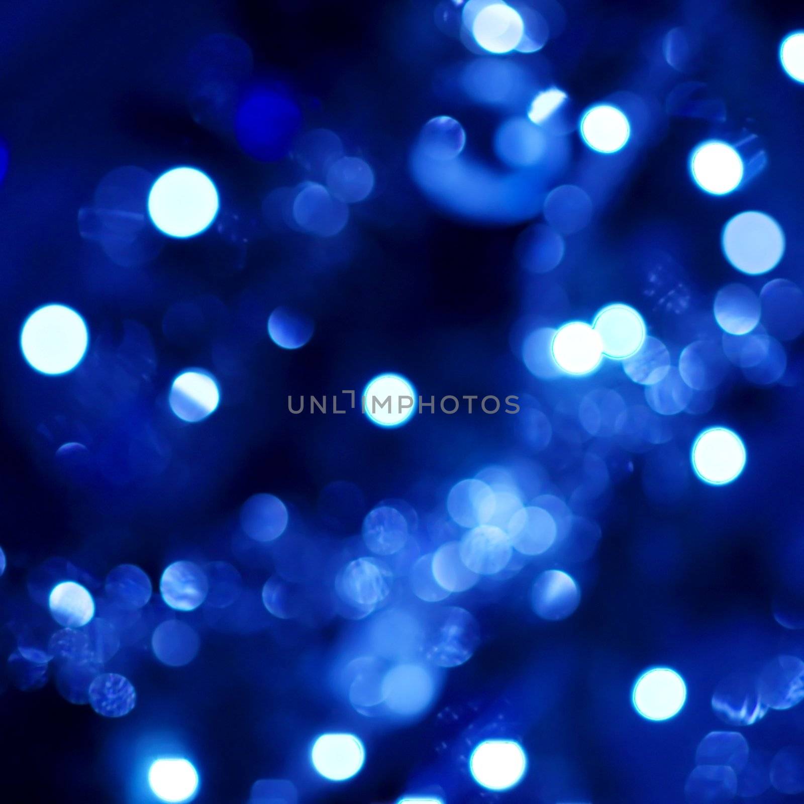 Soft background of many out of focus light spots