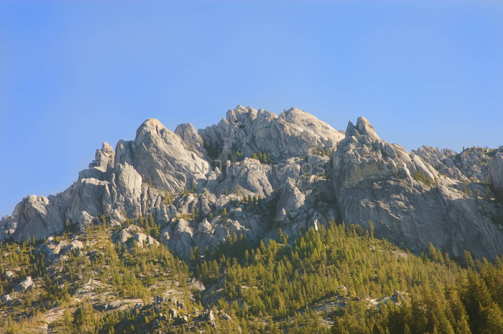 Castle Crags Park in the Trinity national forest, northern California