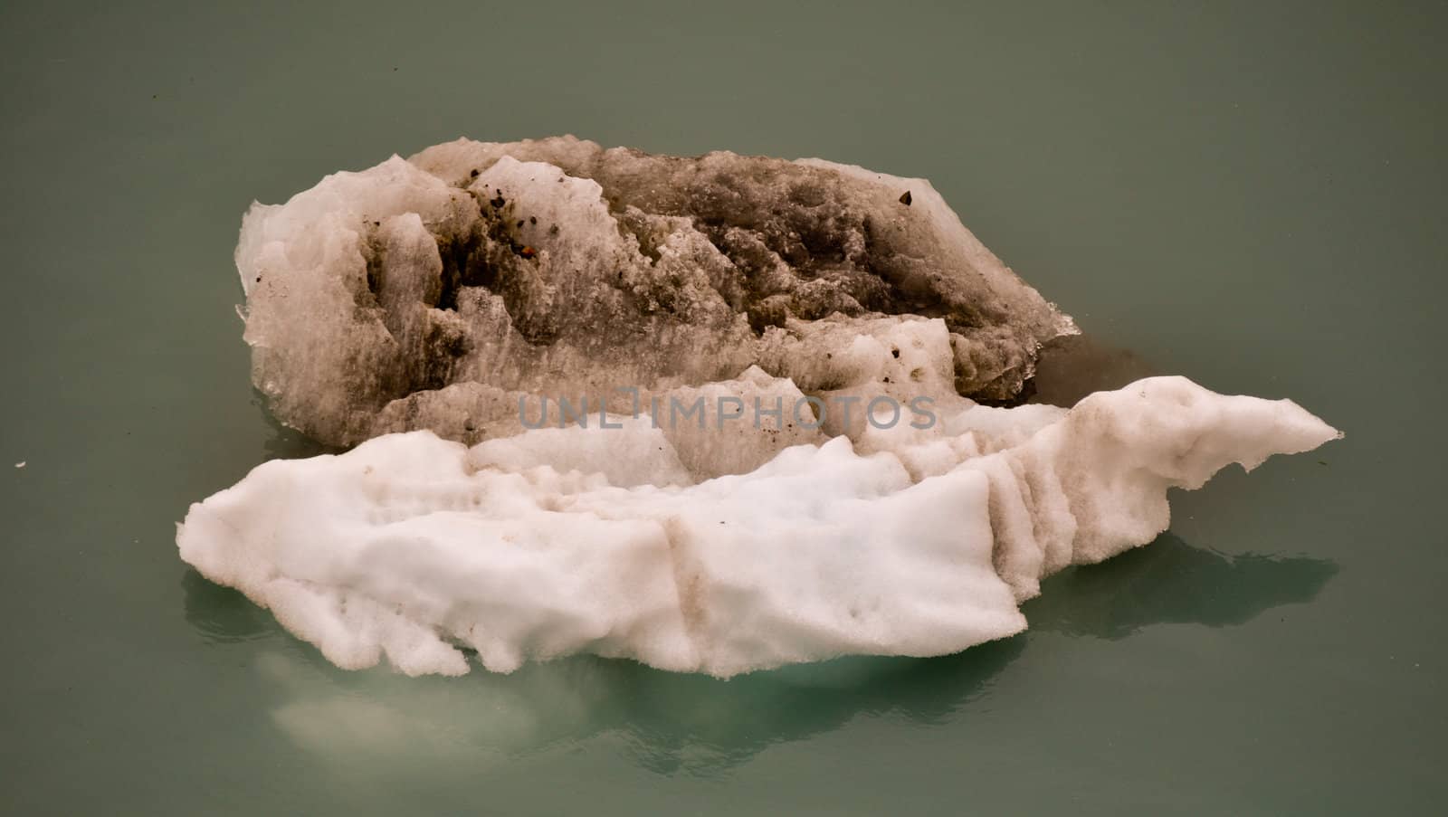 Floating iceberg by RefocusPhoto