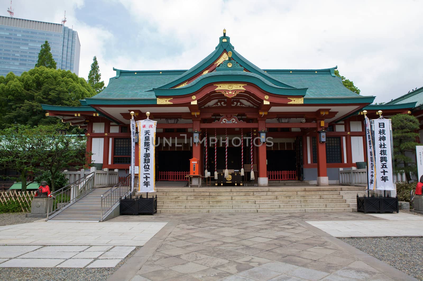 A house of worship in Tokyo.