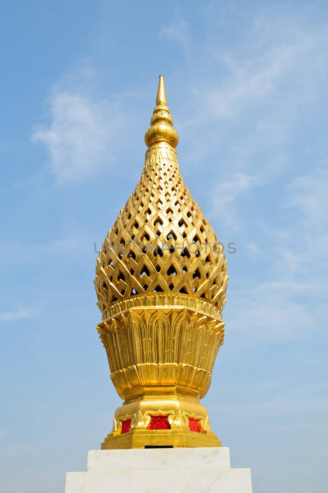 architecture Thai art style at temple, thailand