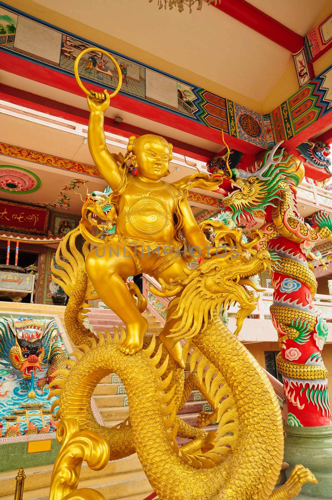 Sculpture of Naja in Temple