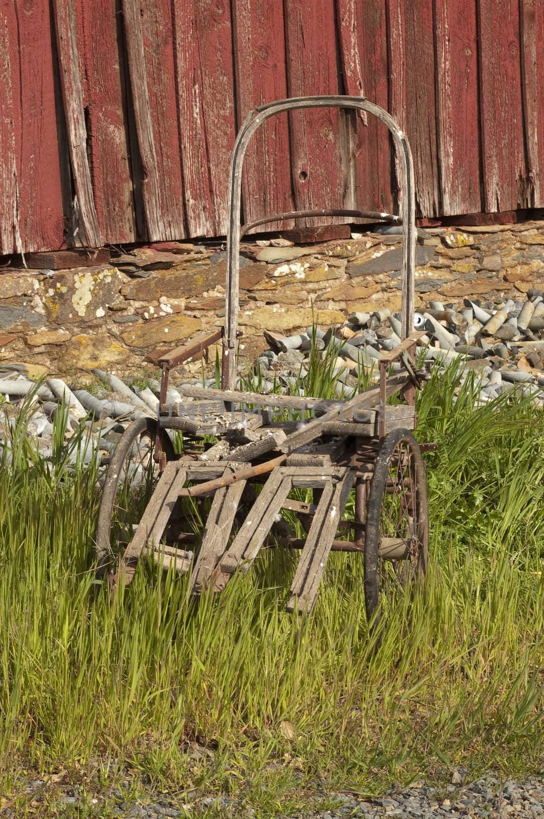 abandoned wheelchair, Sutter Creek, California by jeffbanke