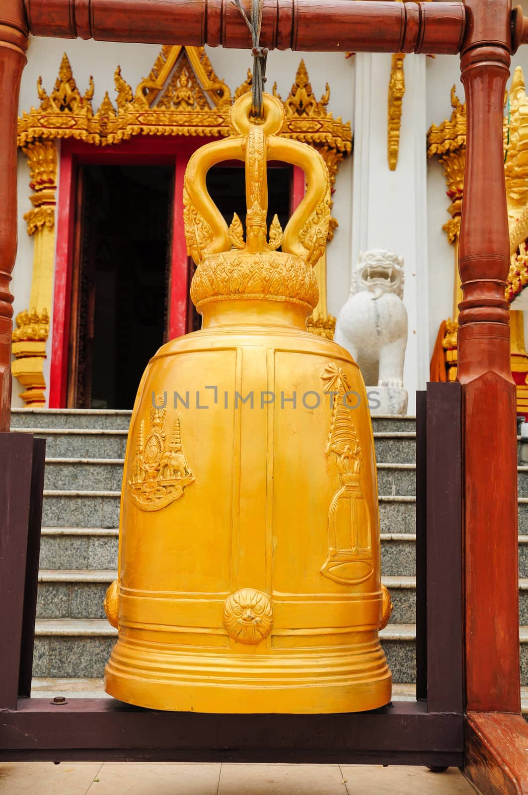 Golden bell at temple