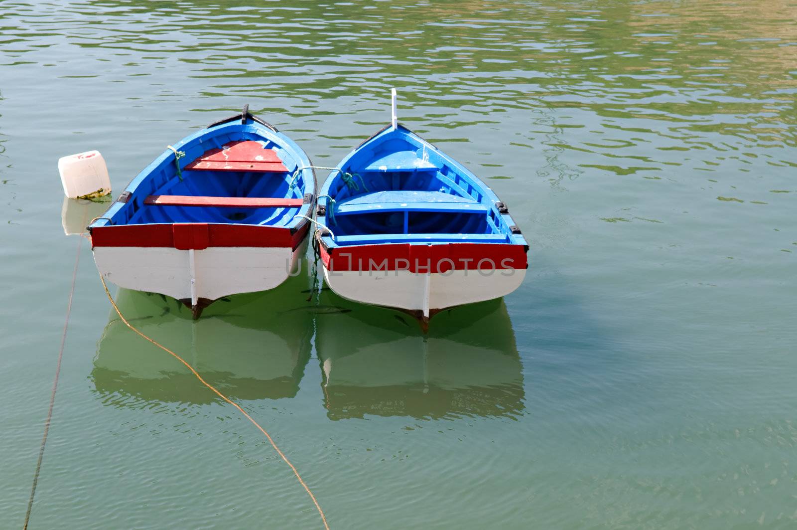 Traditional little fishing boat of Aveiro (Portugal)