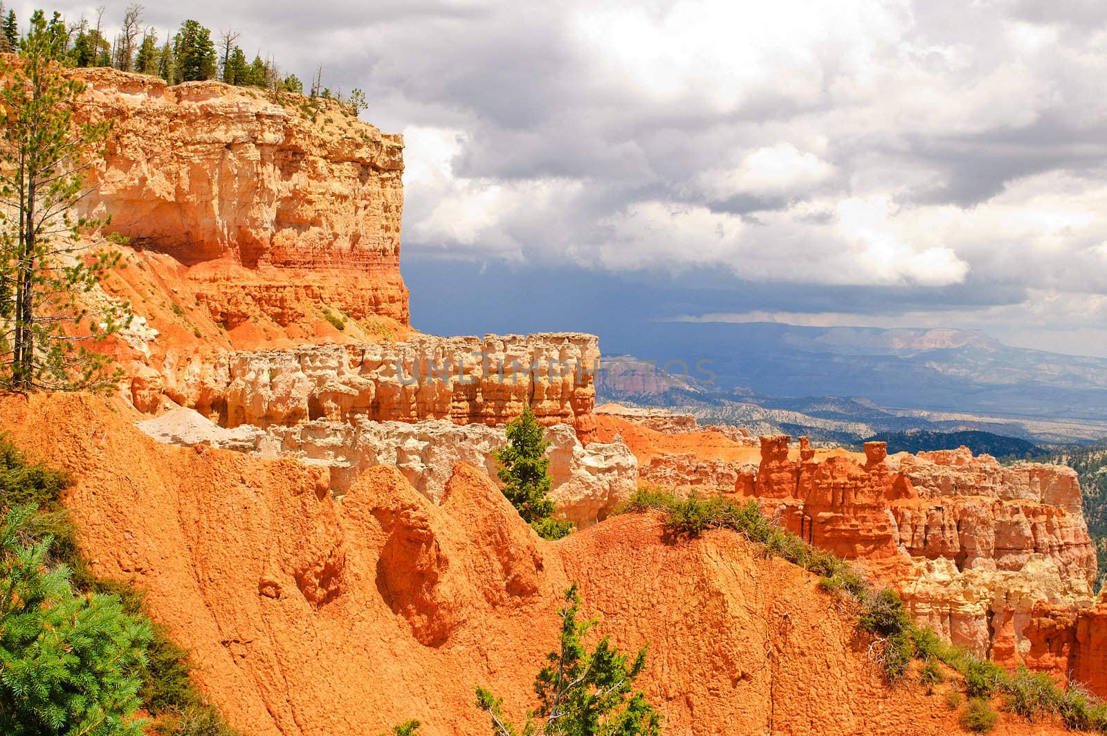 Vista of Bryce Canyon National Park in Utah