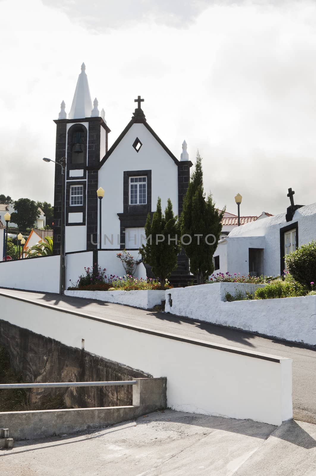 Church of St. Antao in Ribeirinha, Pico islnd, Azores