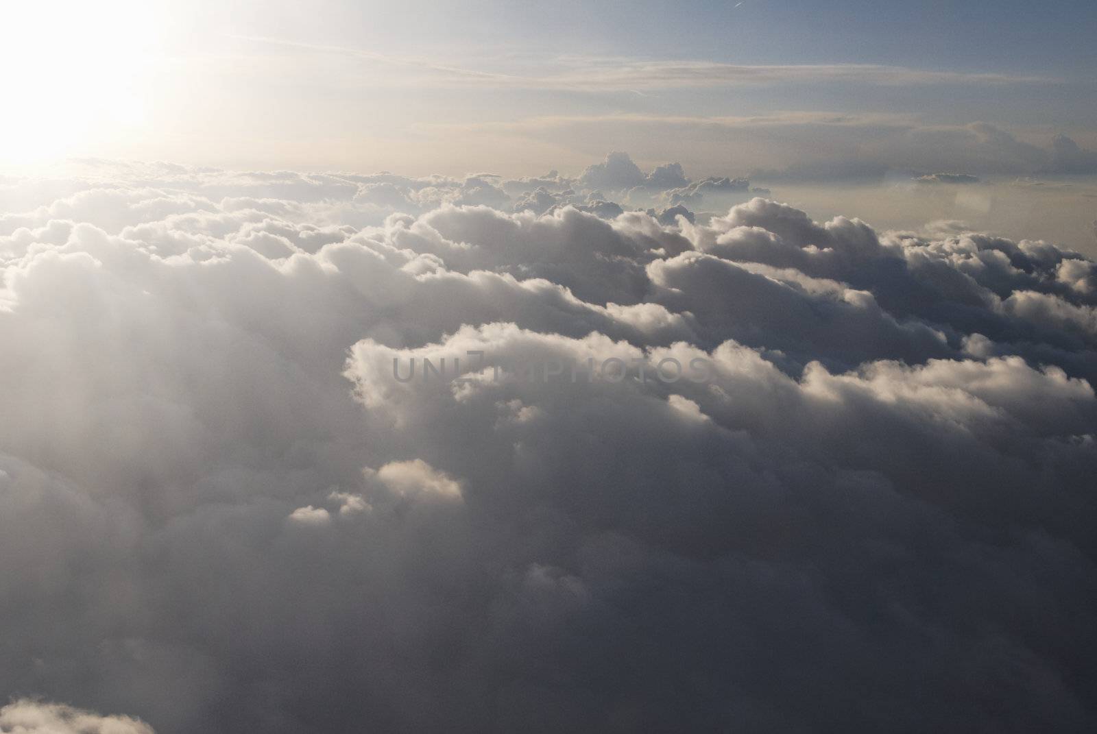 Looking DOWN at clouds from a jet (10MP camera)