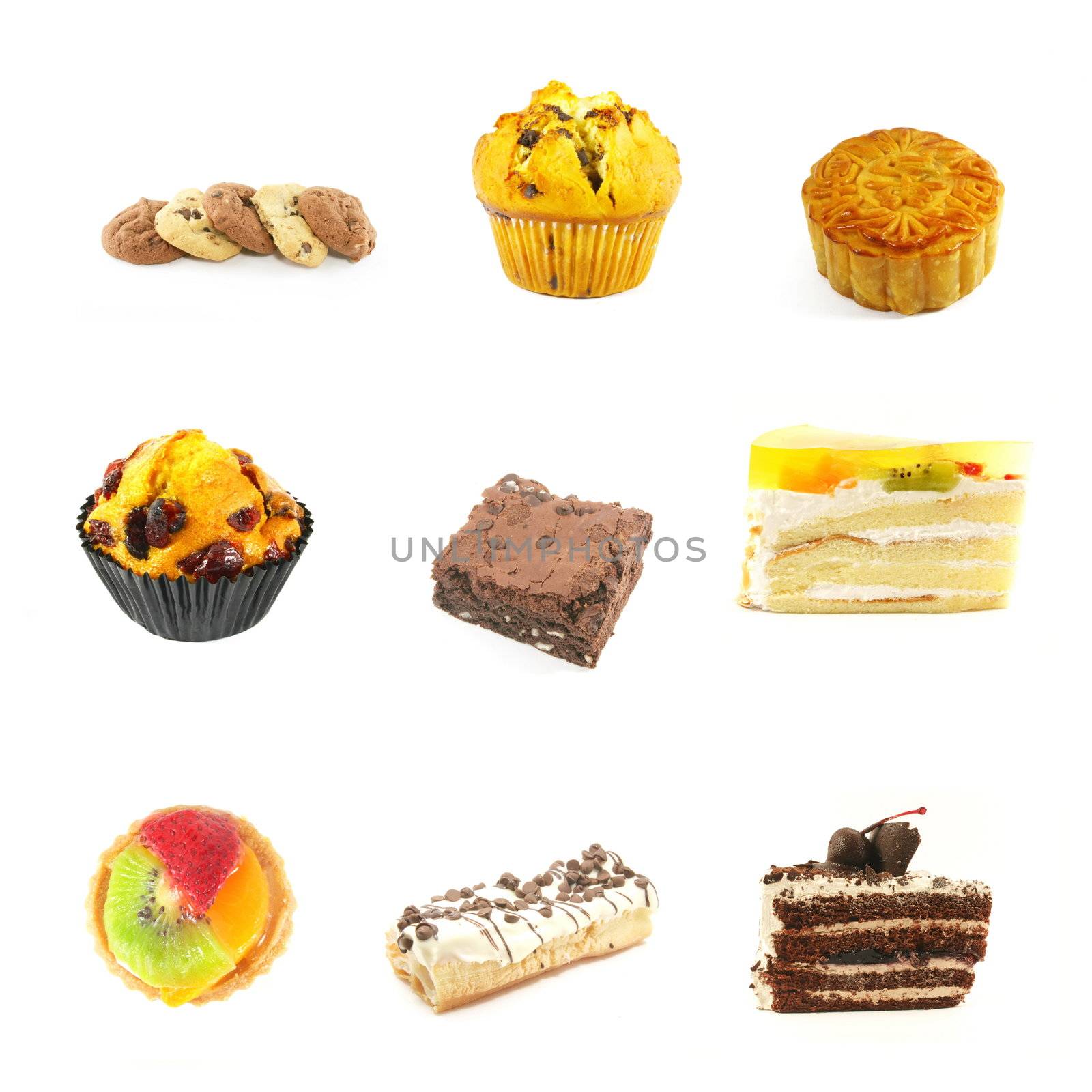 Single Pastries and Cakes Assorted Fun Selection