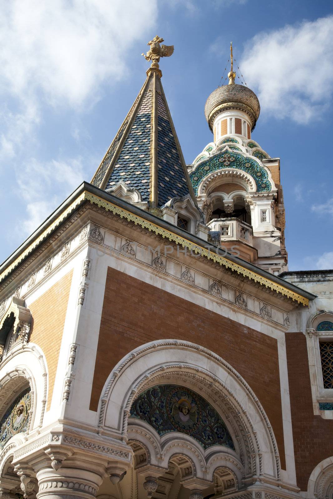 Russian Orthodox Cathedral Saint-Nicolas in Nice France