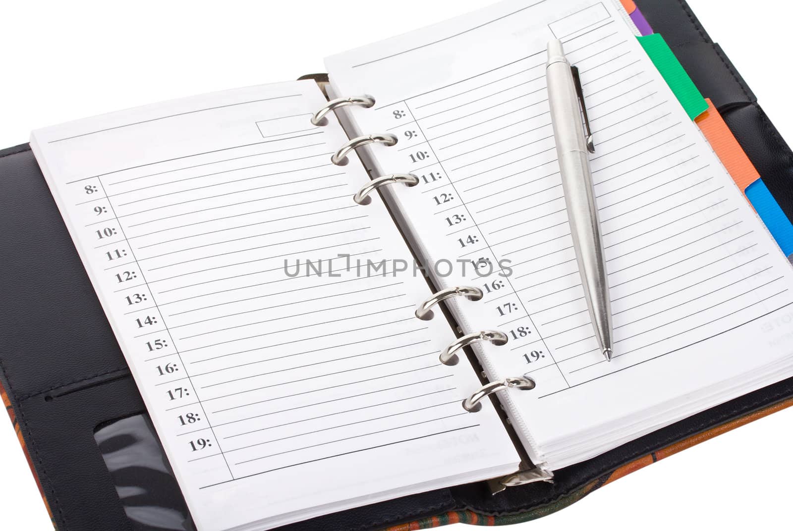 opened notebook and pen by Alekcey