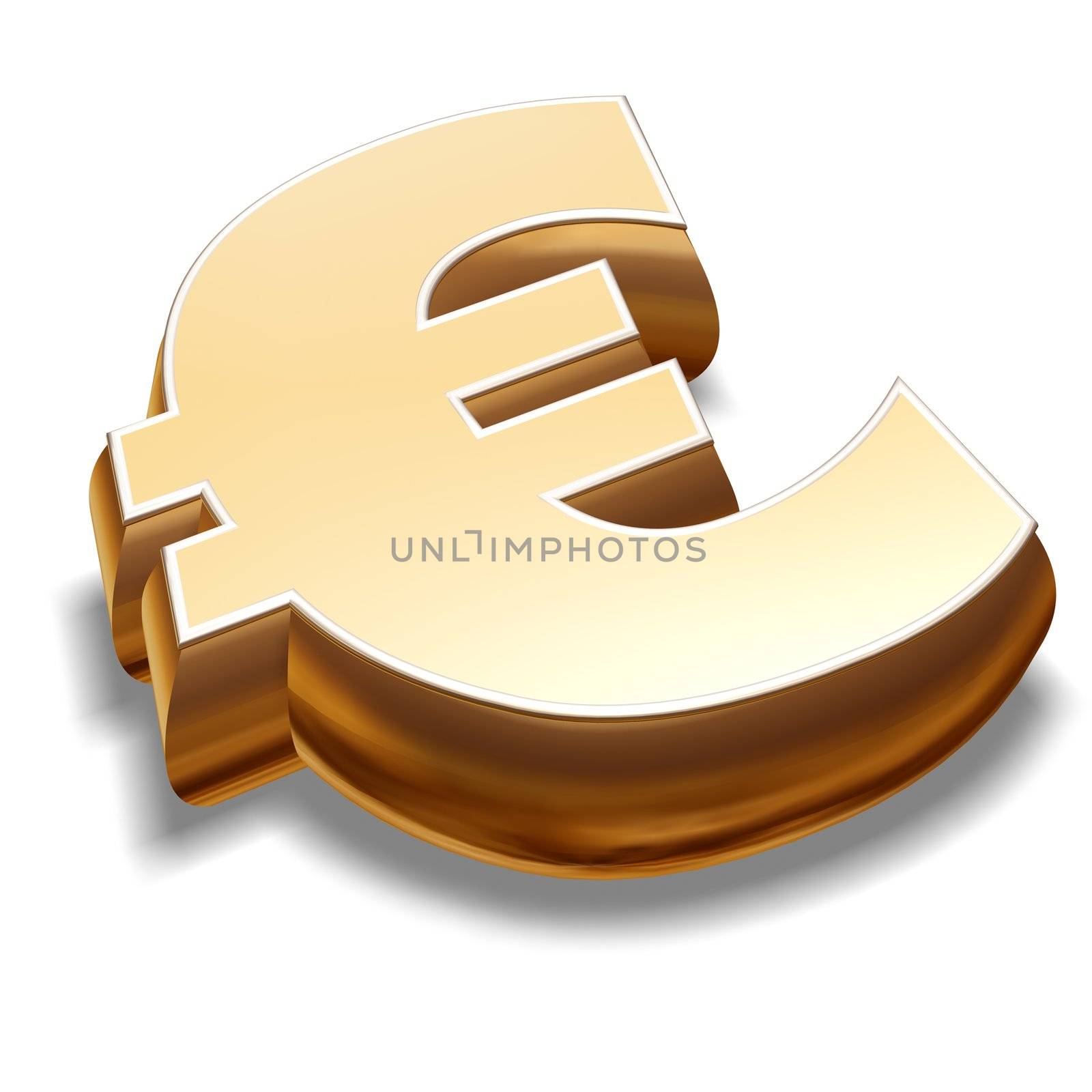 3D Euro Currency