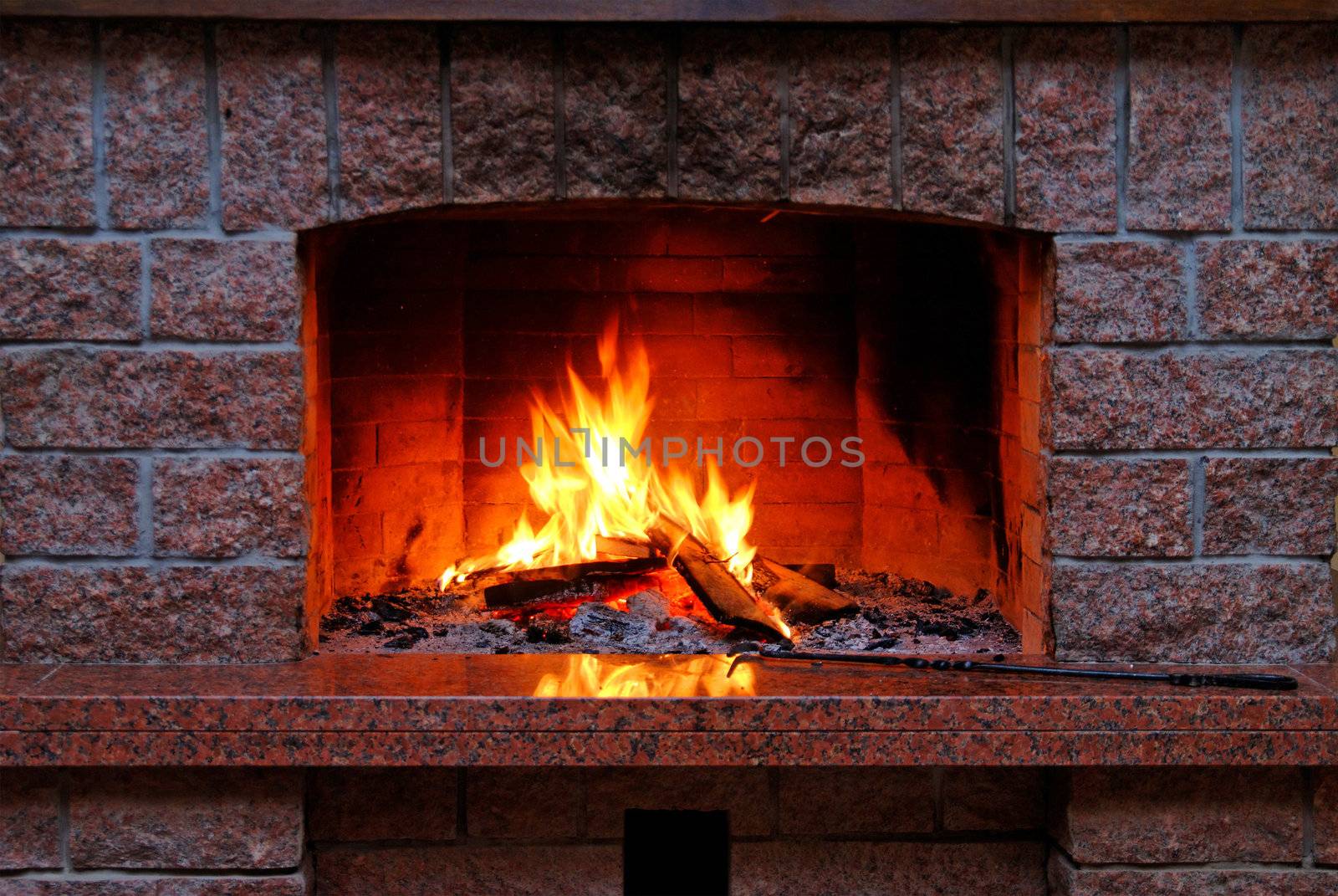 fire, fireplace, light, wood, nobody, hot, flame, rock, marble, interior, burn, burning, detail, indoors, orange, red, romantic