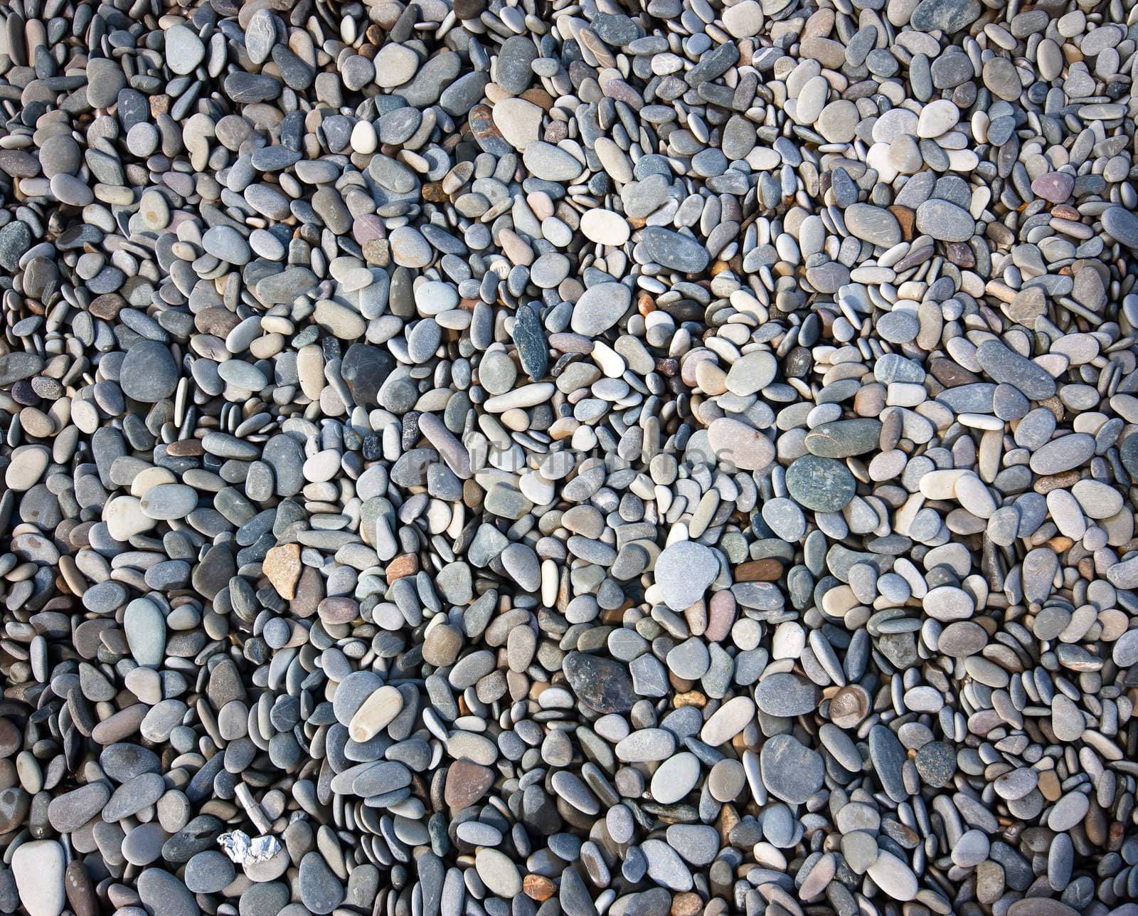 A heap of pebbles. Abstract background