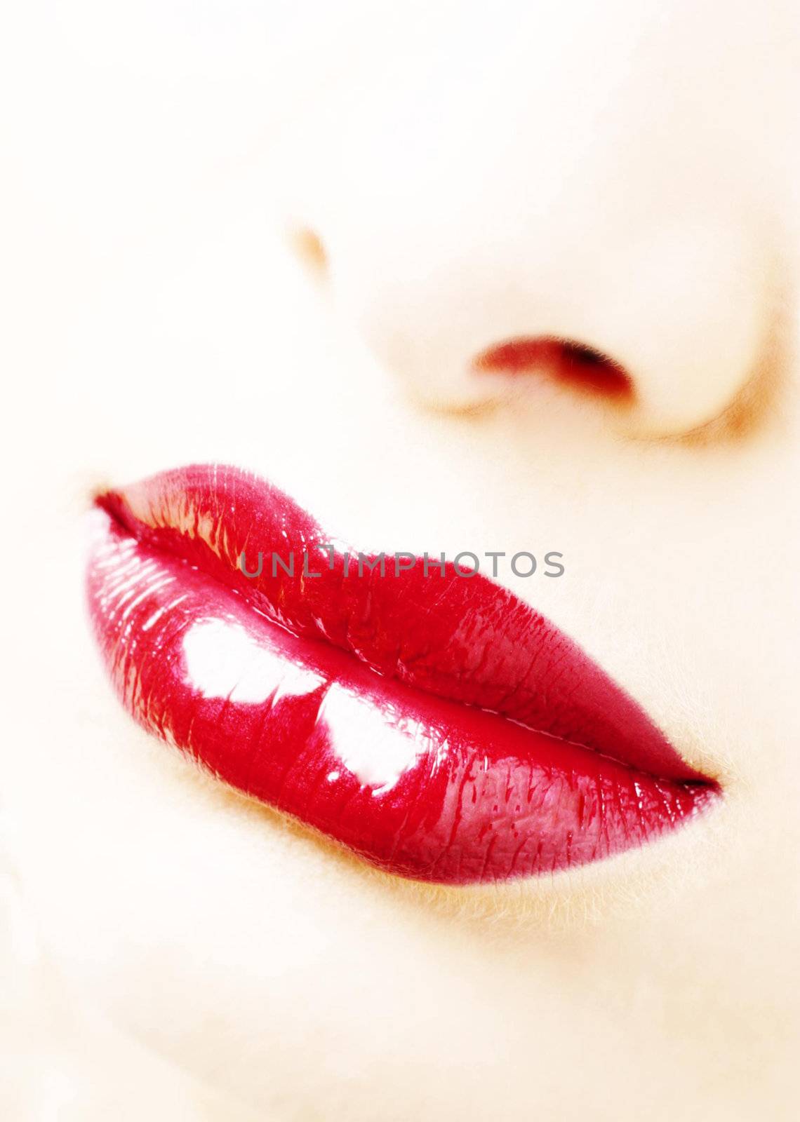 fantastic red lips by yucas