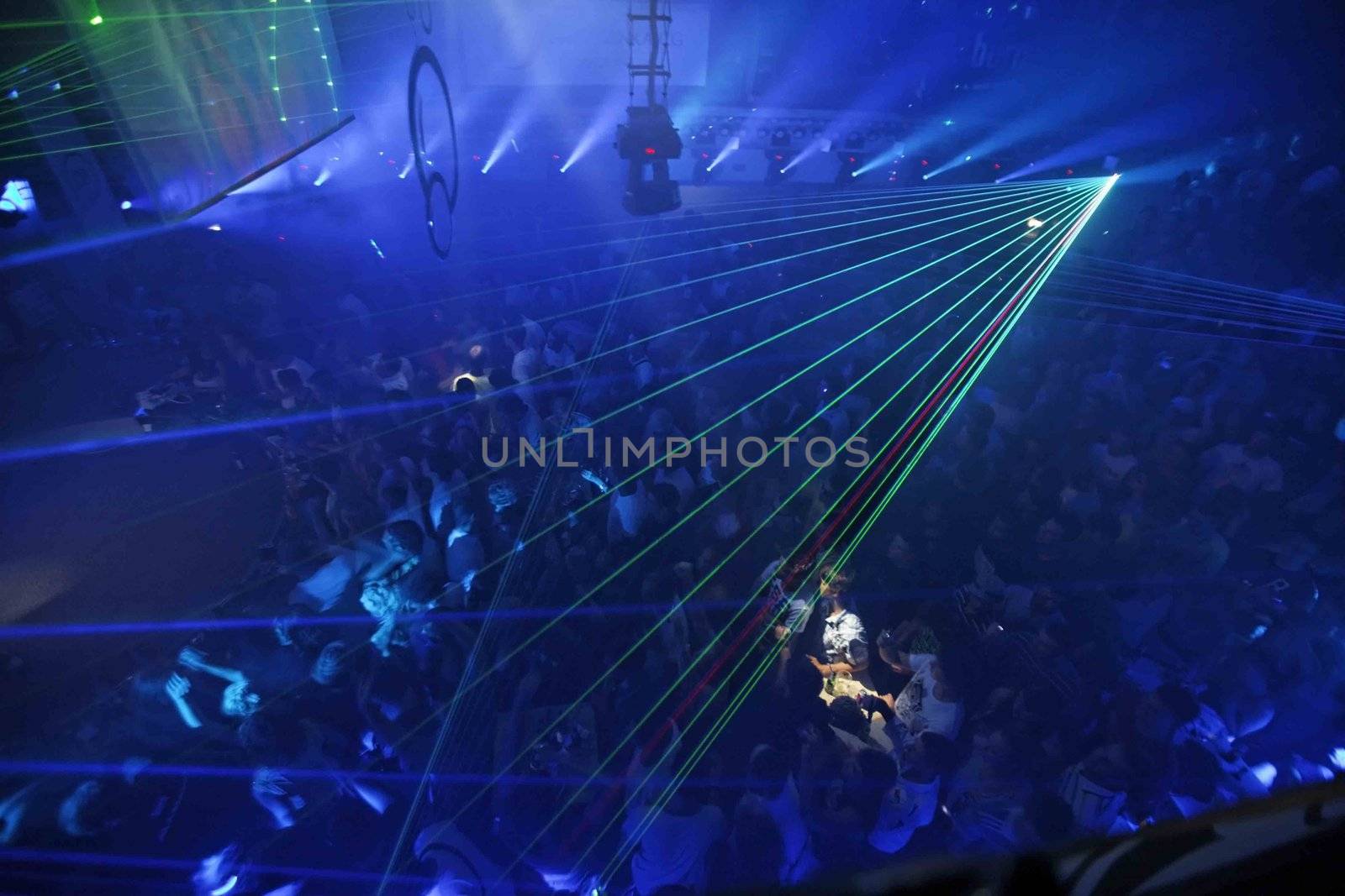 Night Club Music Event Party Laser Lights Background