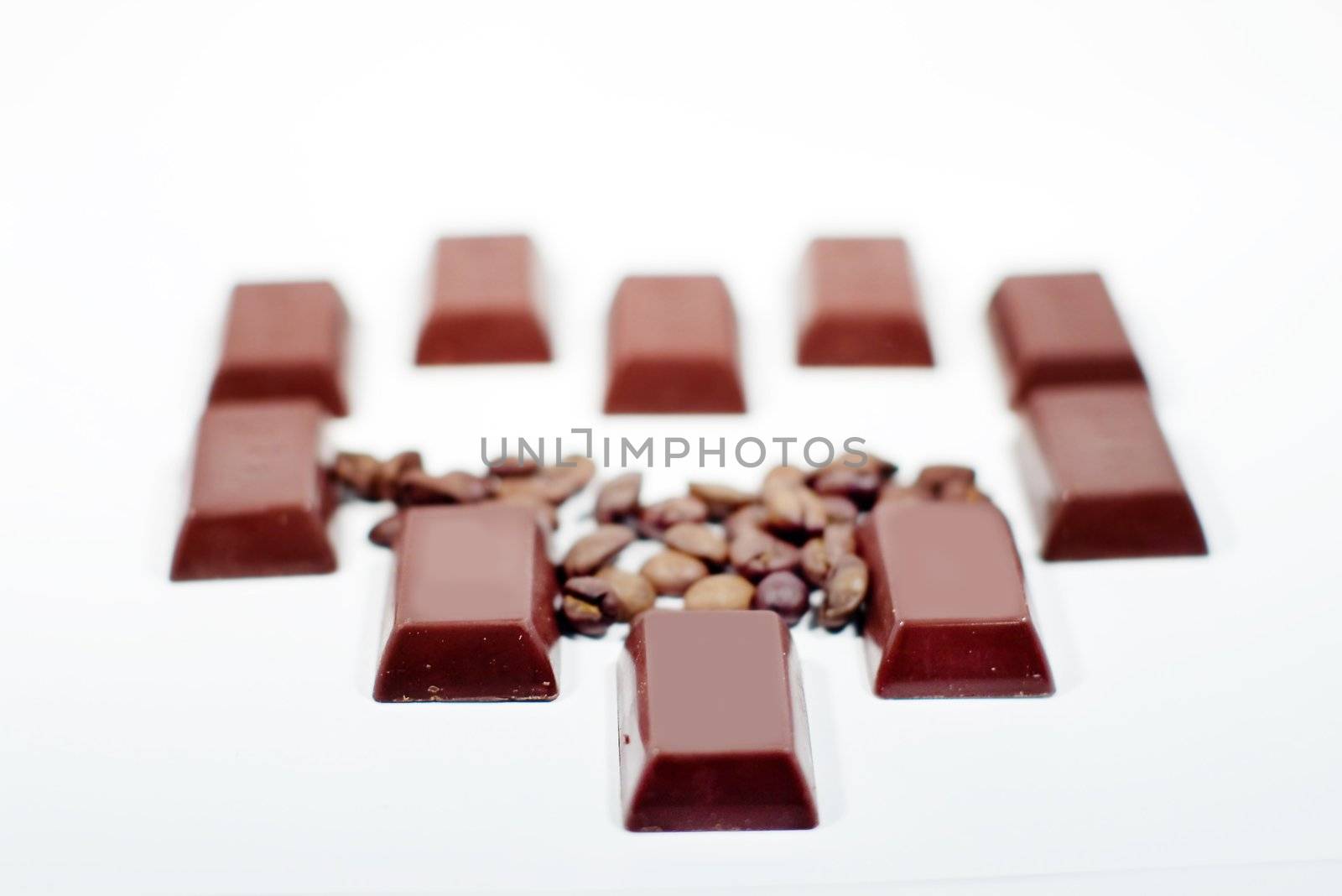 Chocolate-Coffee background. by dolnikow