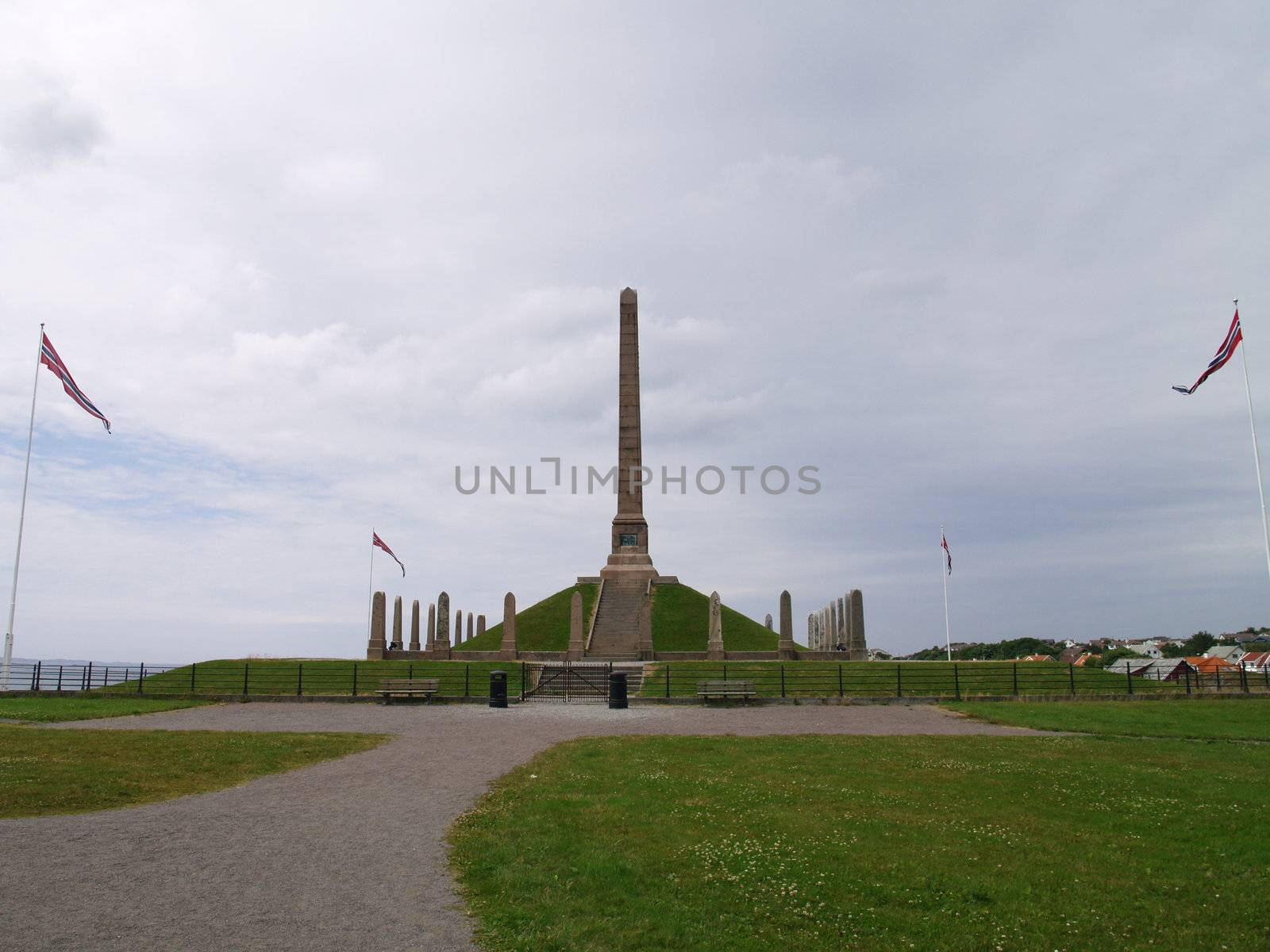 haraldshaugen monument by viviolsen