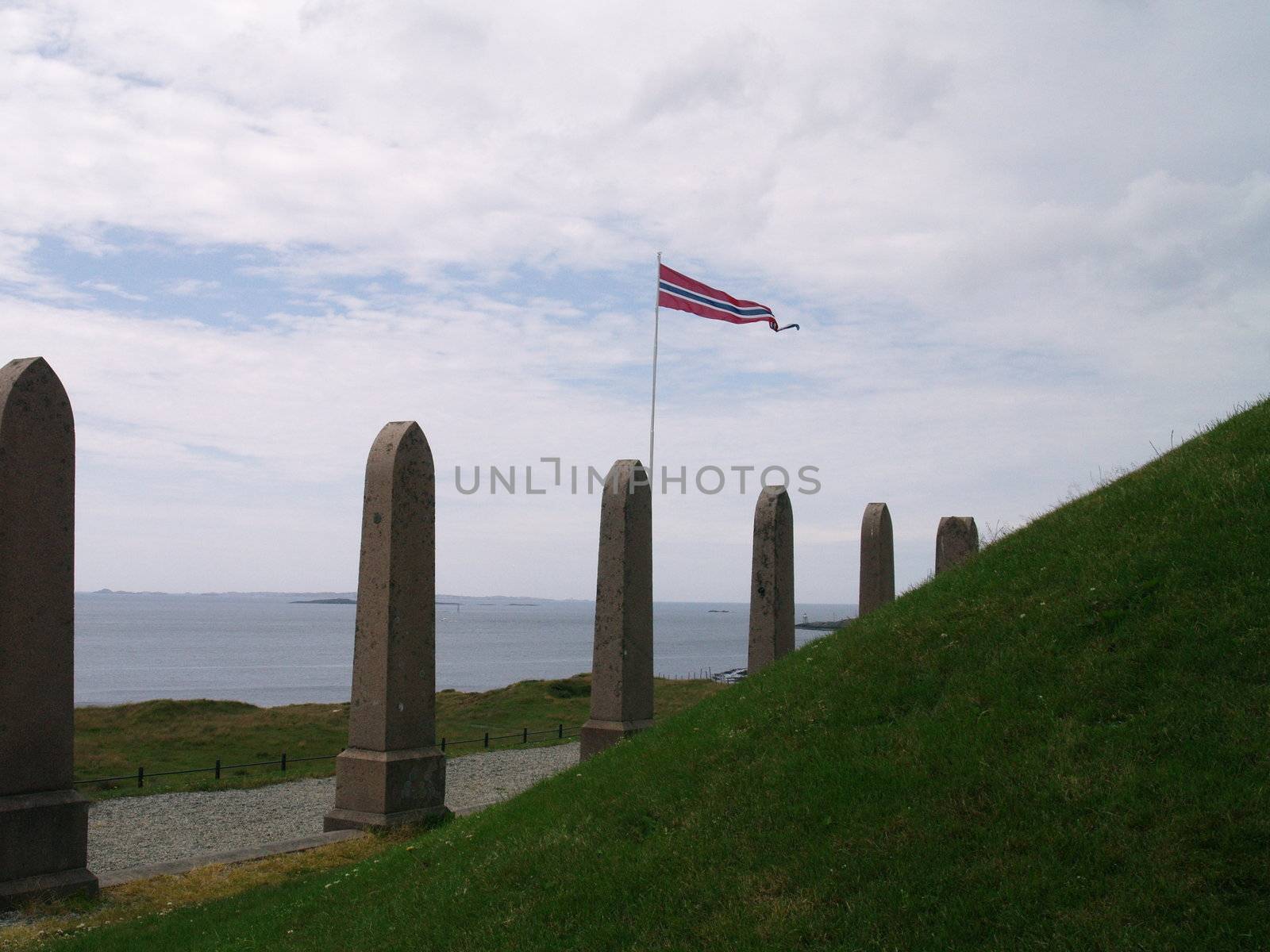 At Haraldshaugen in Haugesund Norway