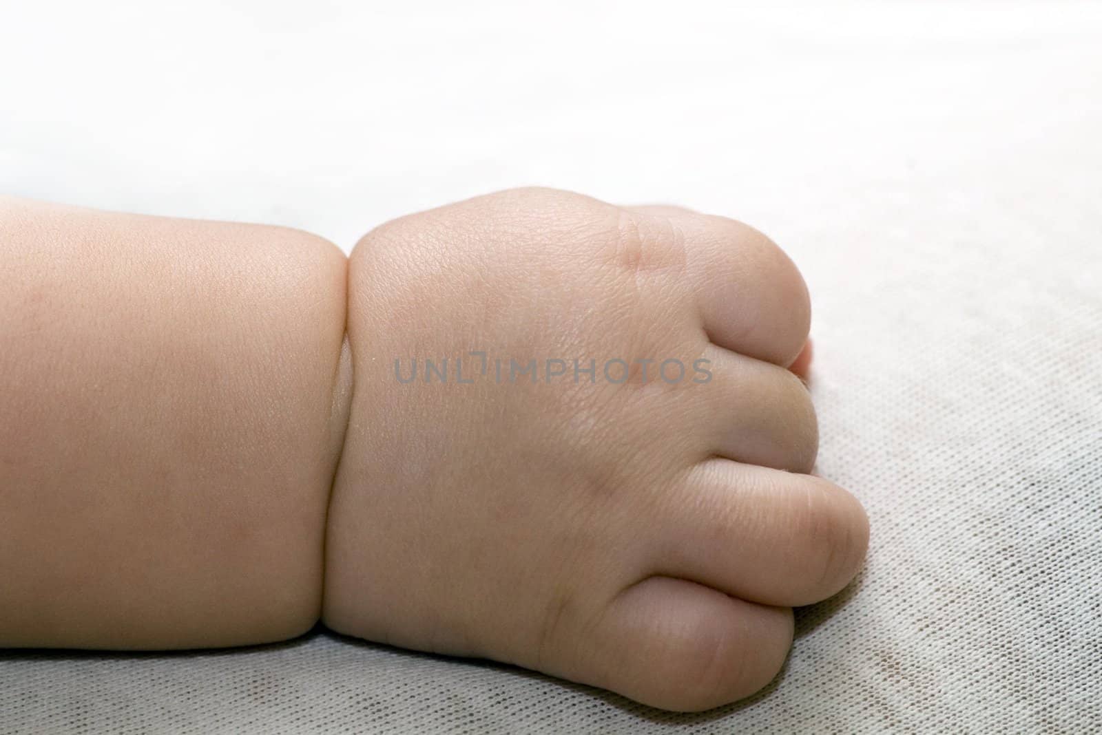 Little Beautiful baby's hand