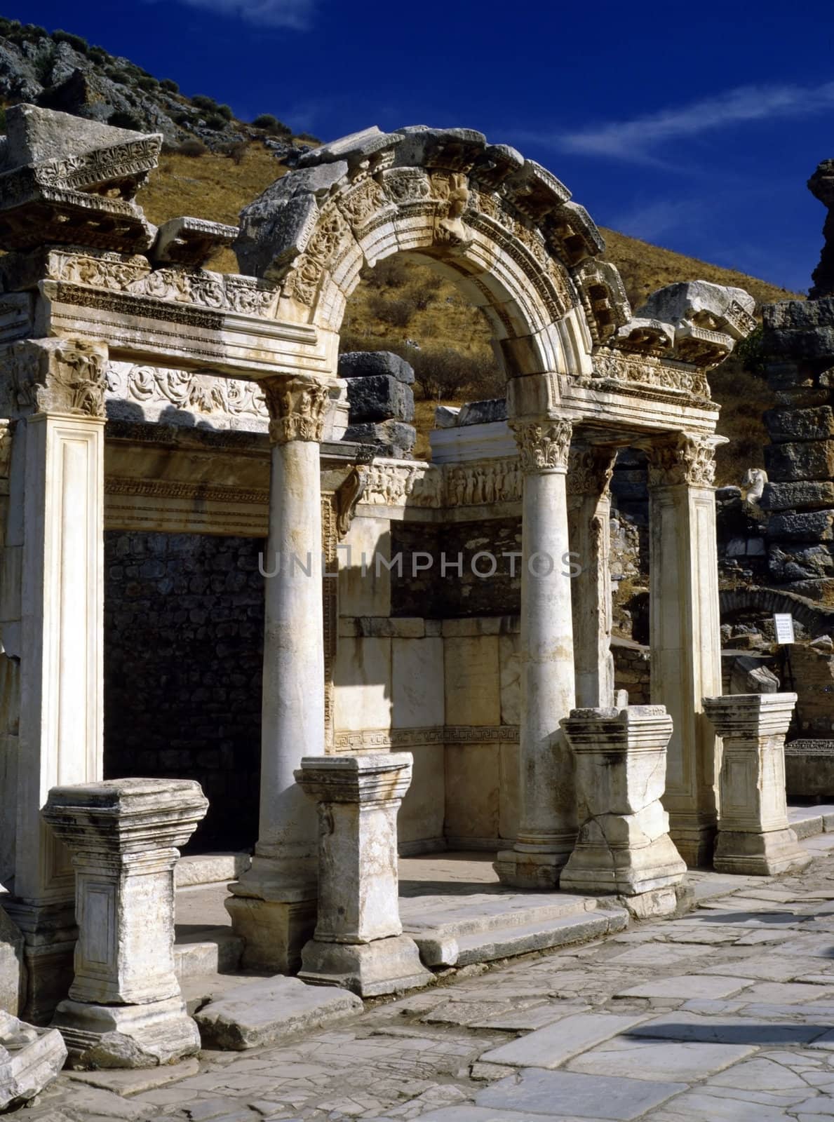Hadrian"s Temple, Ephesus, Turkey