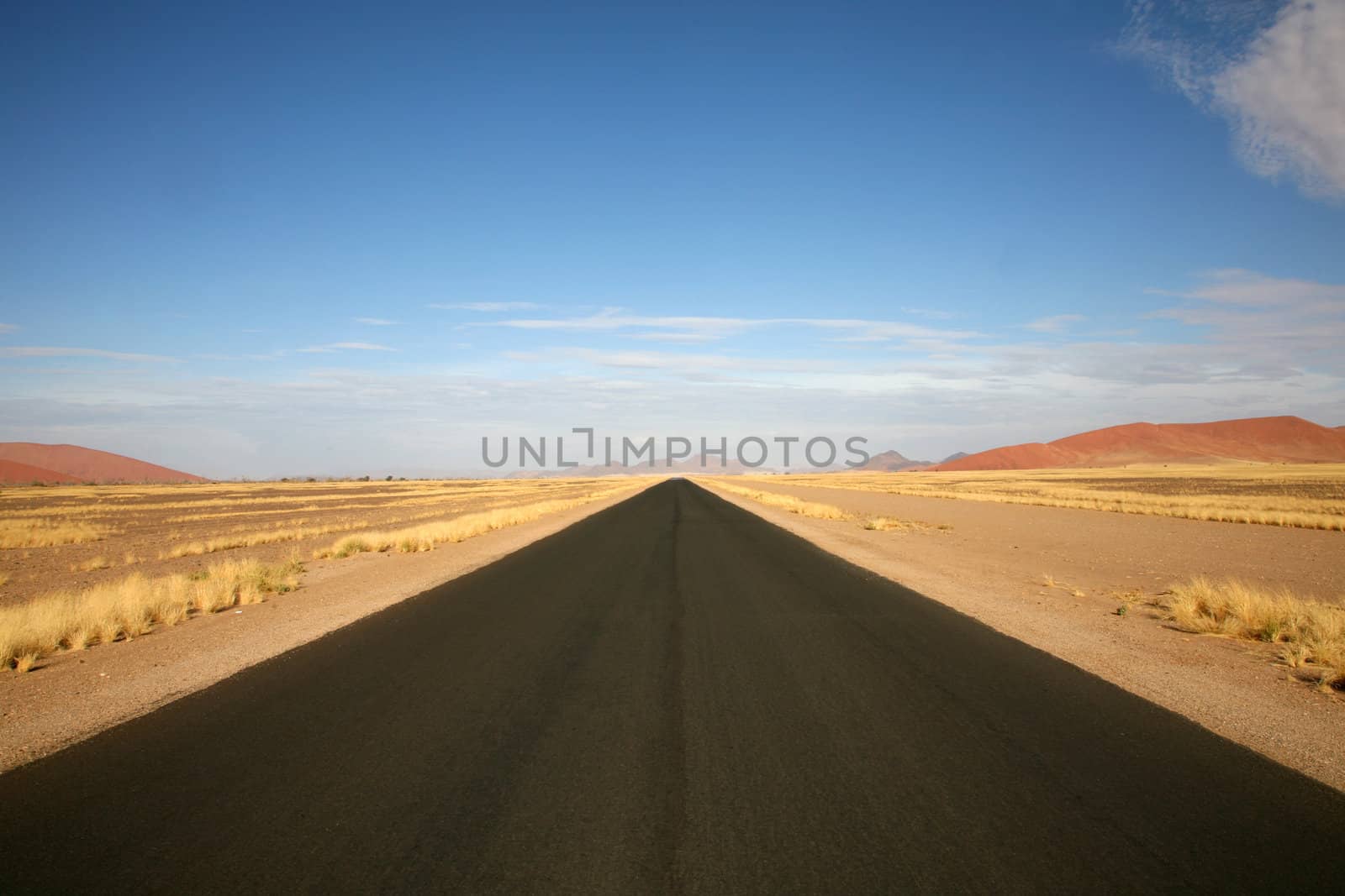 Empty Road somewhere in Namibia