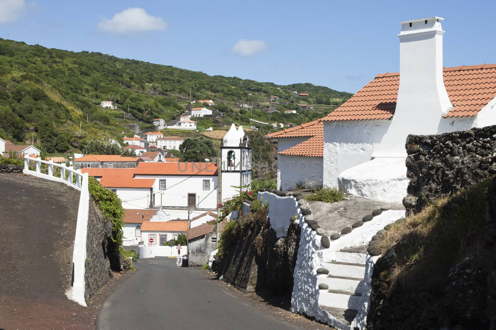 Traditional village of Ribeiras, Pico island, Azores