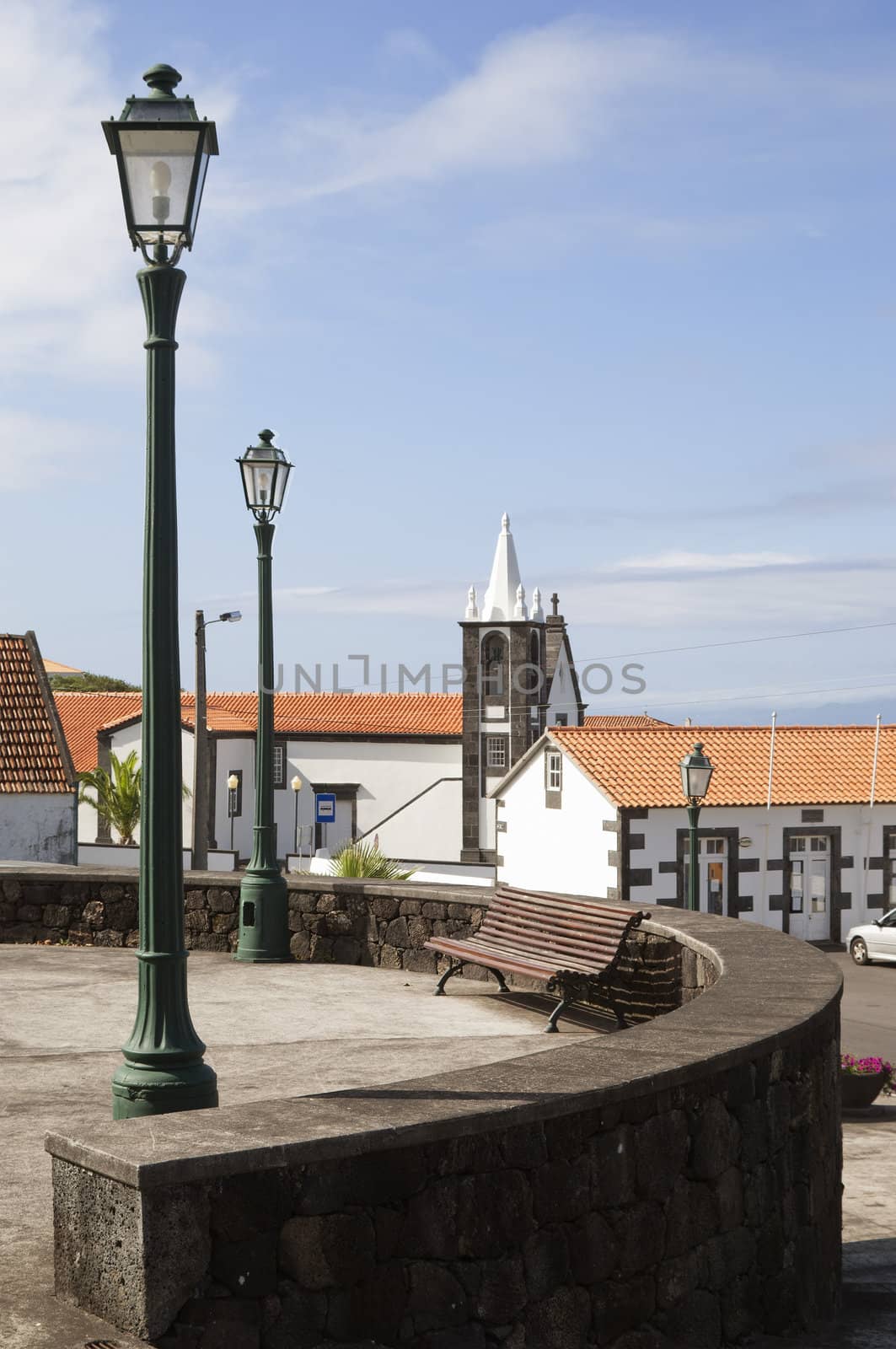 Traditional village in Pico island, Azores, Portugal