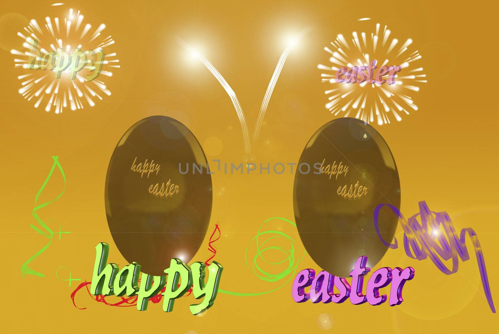 Feasts and religious celebrations.Happy easter.Conceptual image