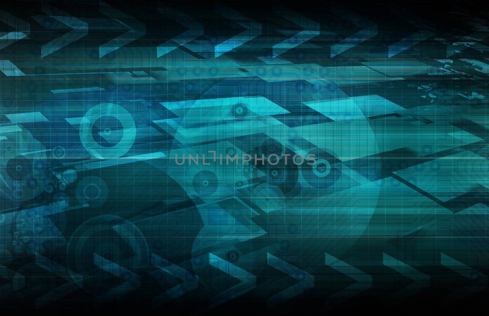Mobility by Technology as a Concept Art