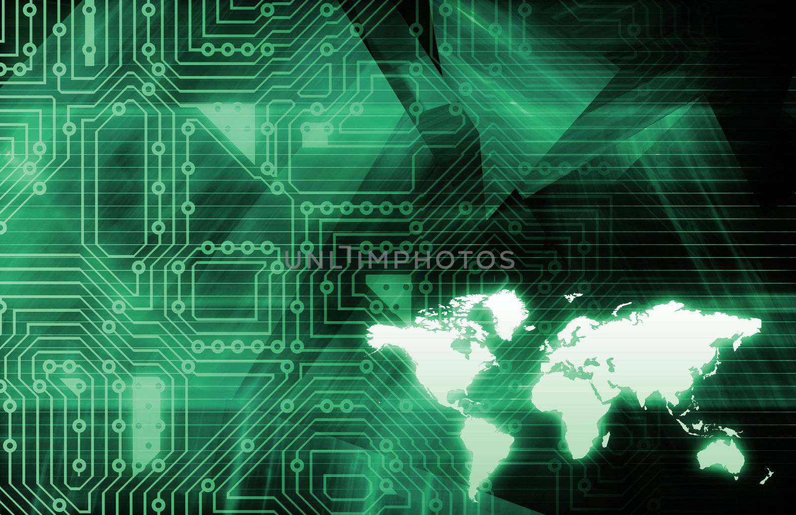 Mobility by Technology as a Concept Art