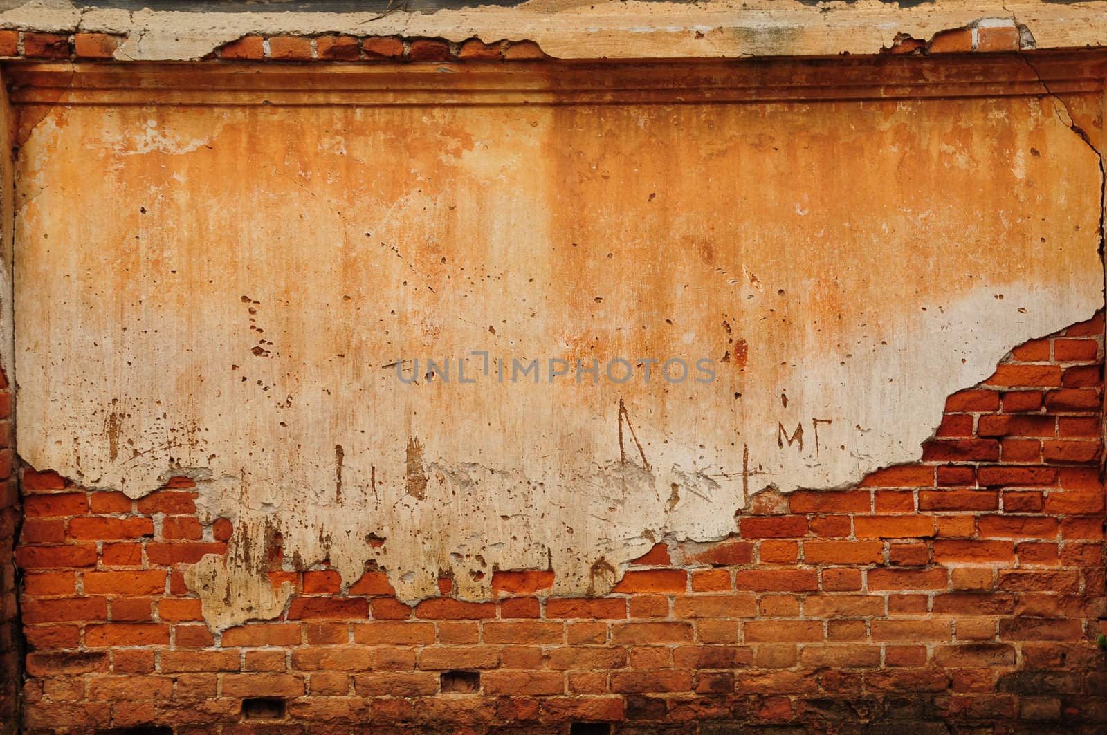 texture of old brick wall
