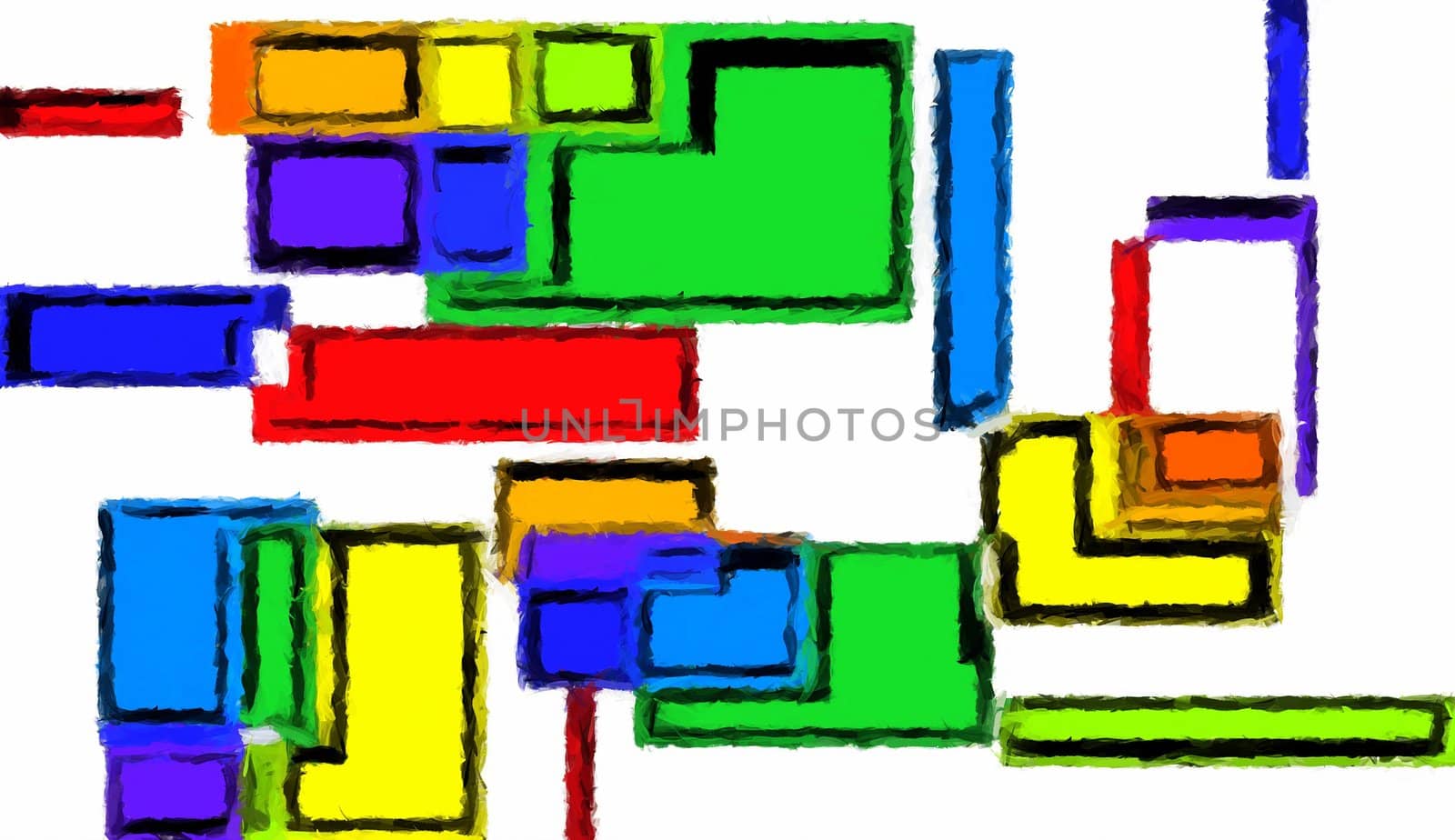 Colorful abstract tiles background.