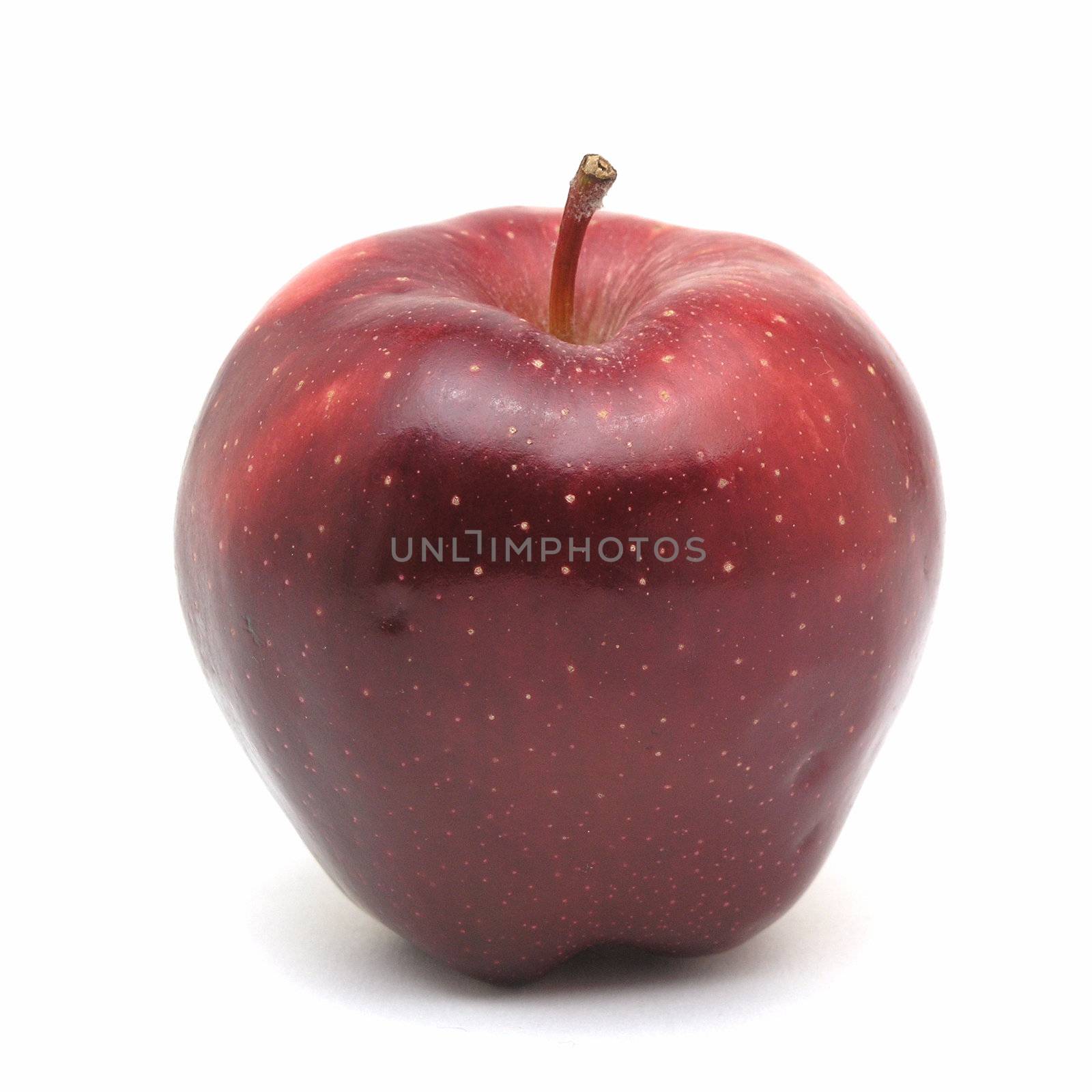 One red apple