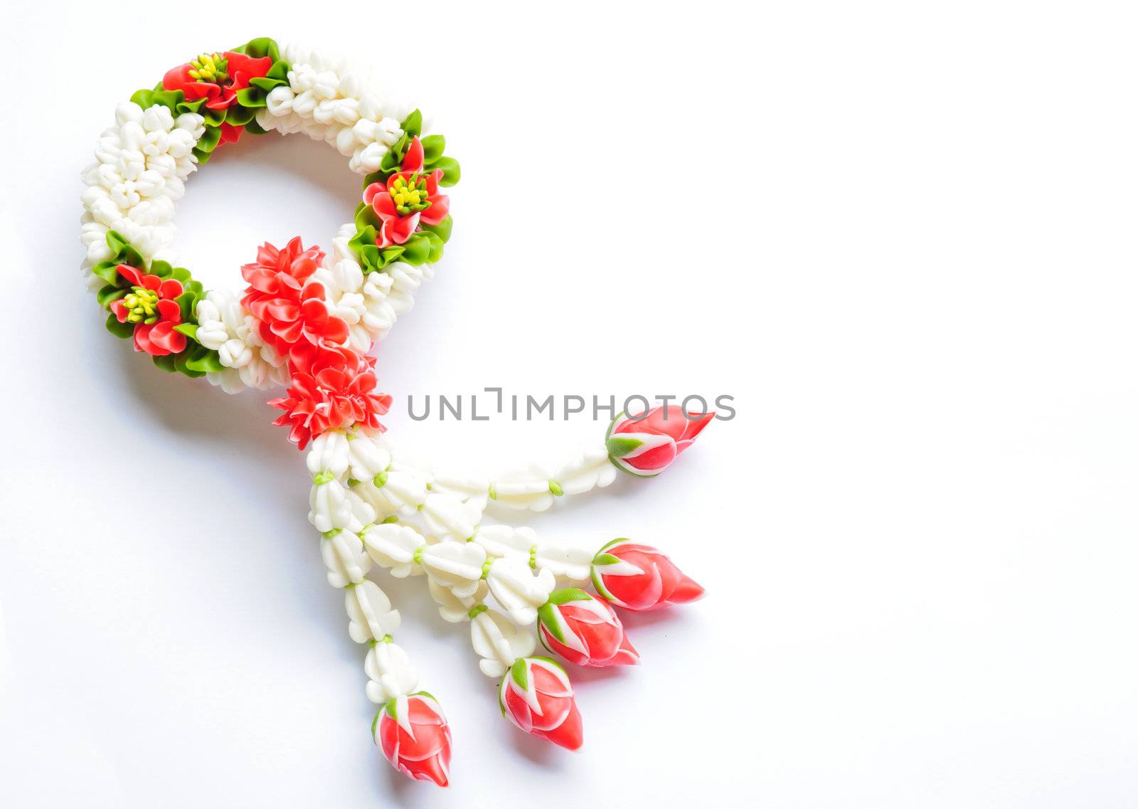 flower in Thai Tradition Style