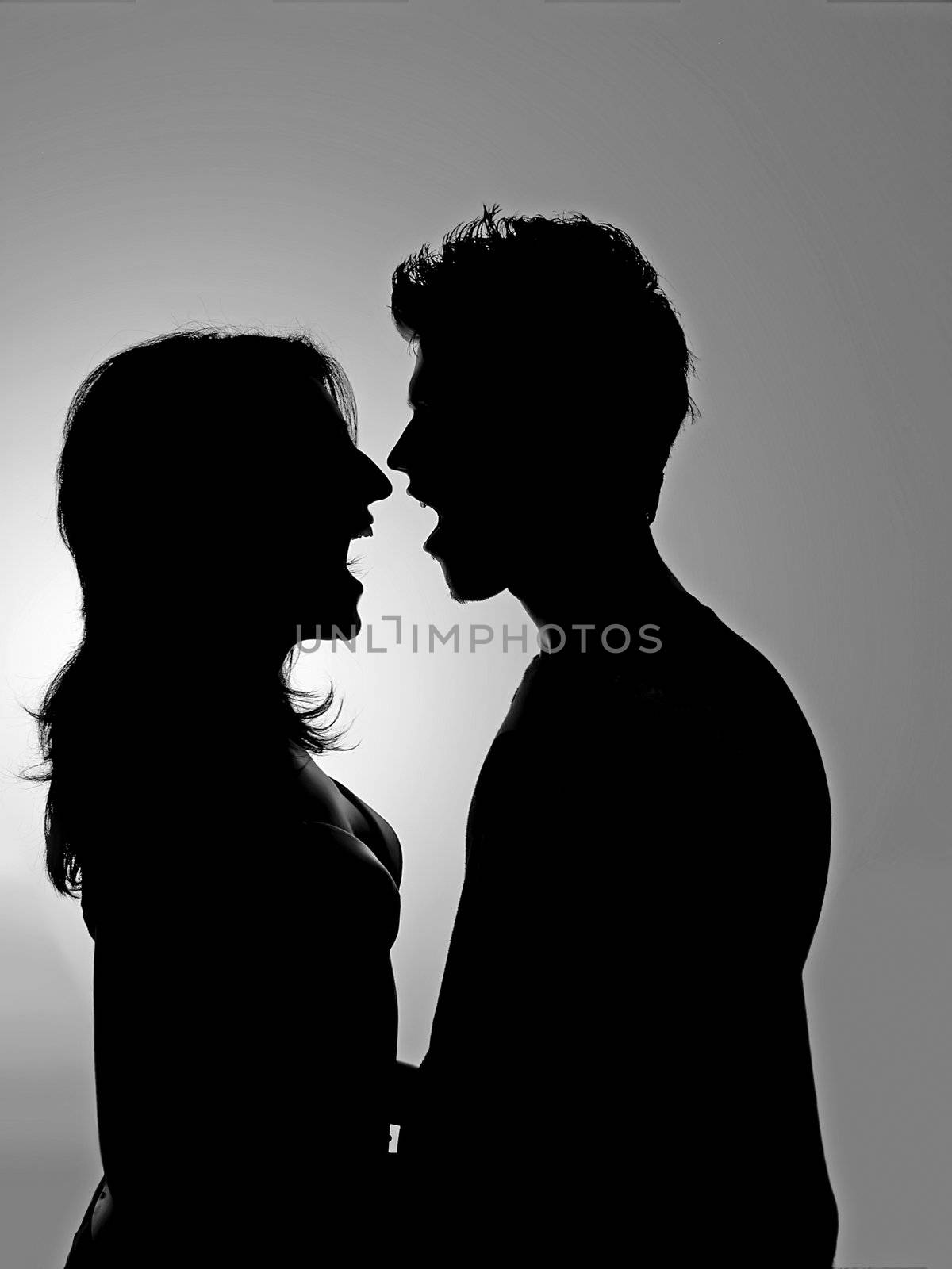 Couple Silhouette by adamr