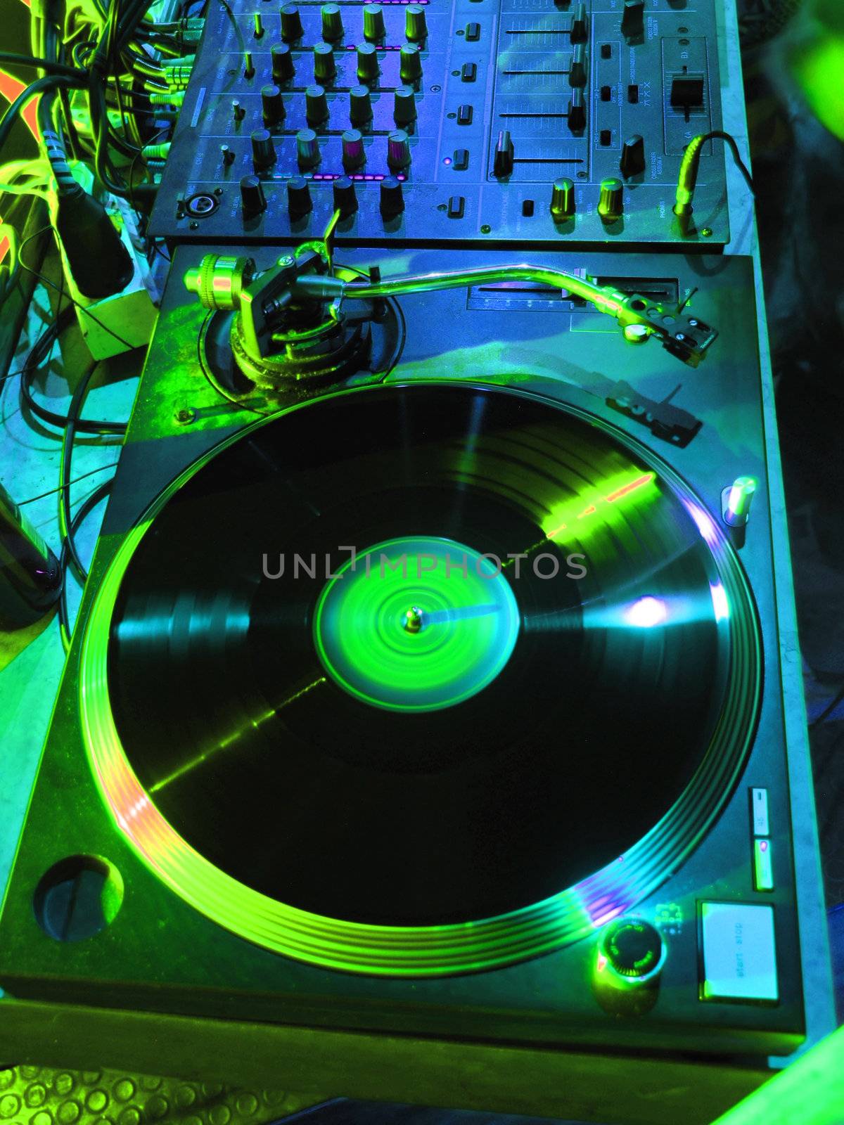 DJ's Music Equipment