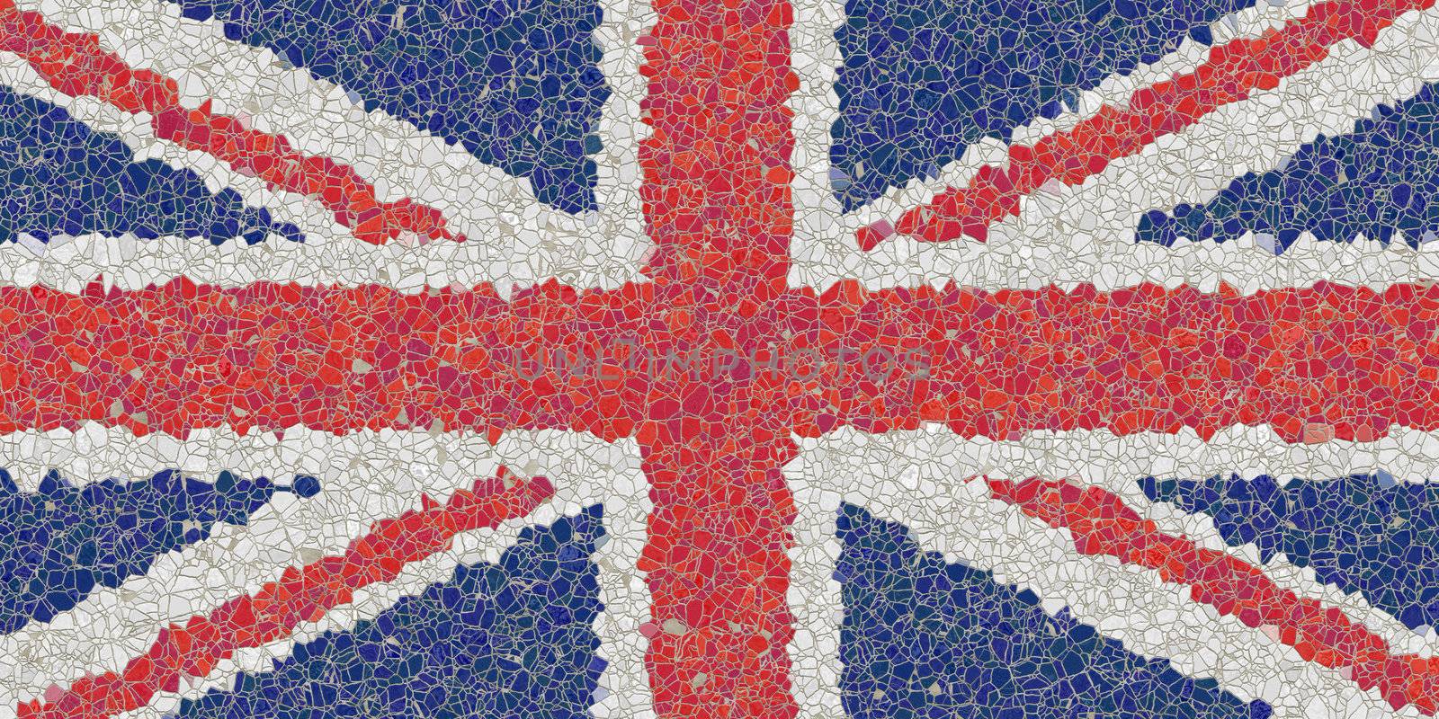 united kingdom mosaic by magann