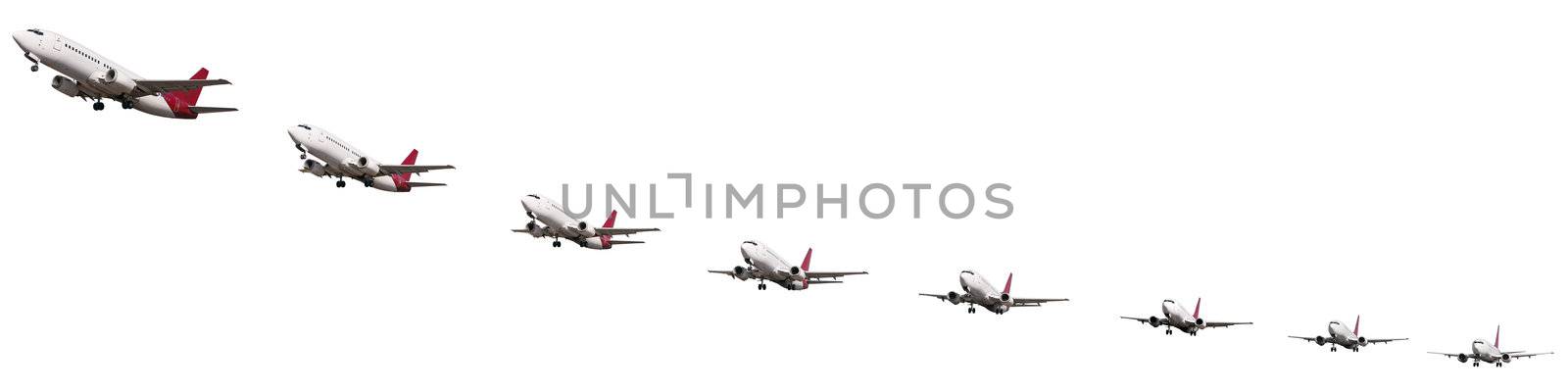 Sequence of airplane takeoff by pierivb