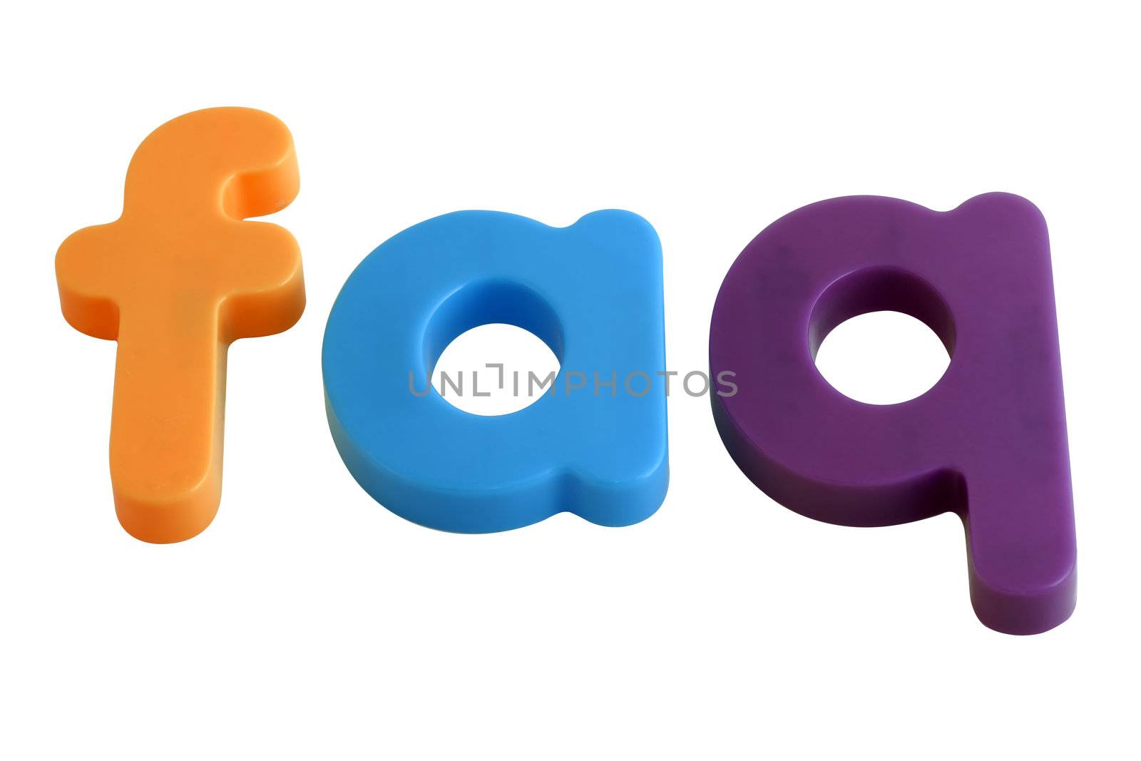 FAQ in letter fridge magnets by Mirage3
