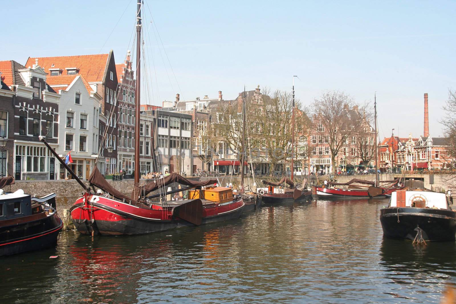 Historic Delfshaven area of Rotterdam