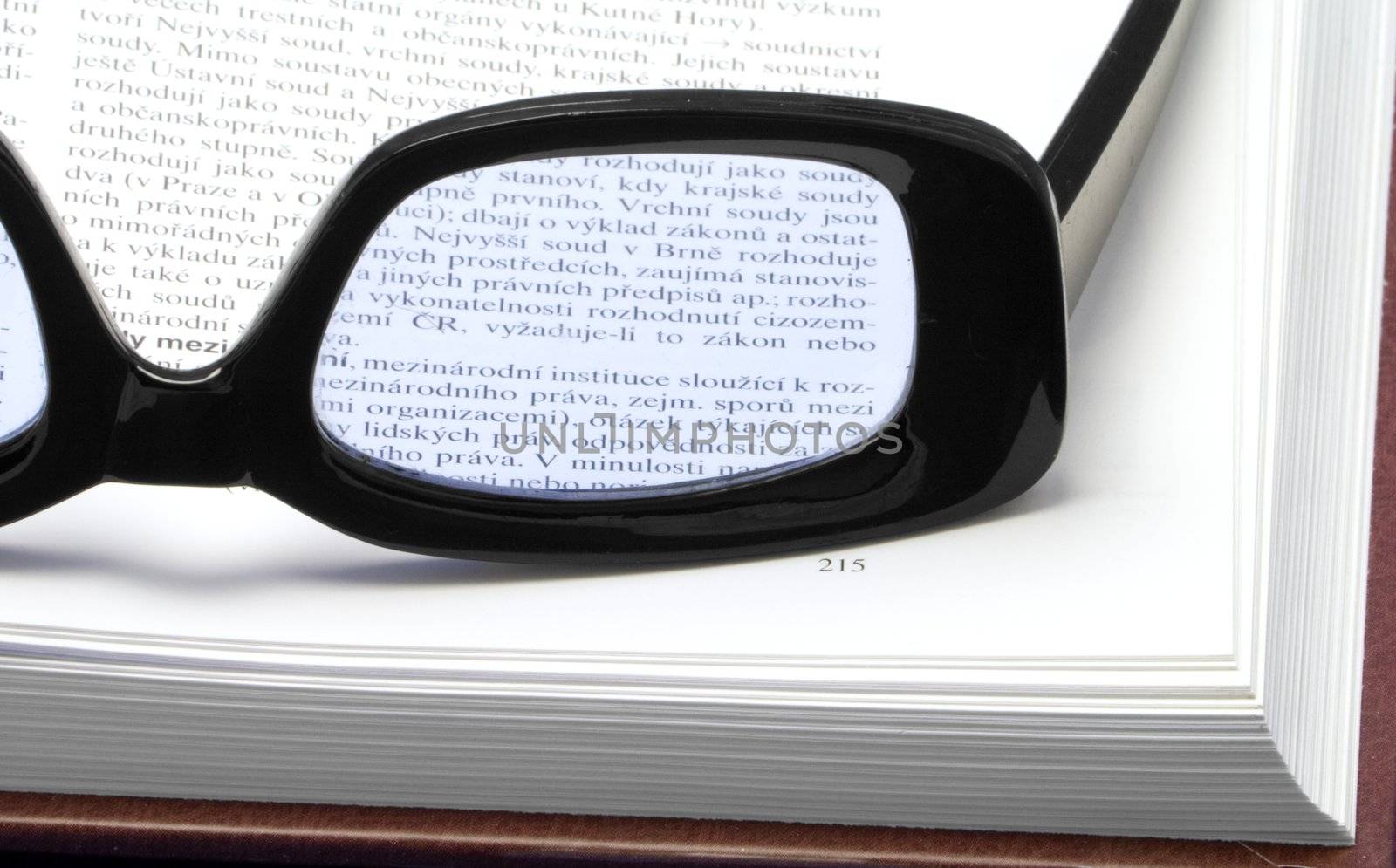 Glasses on a book by werg