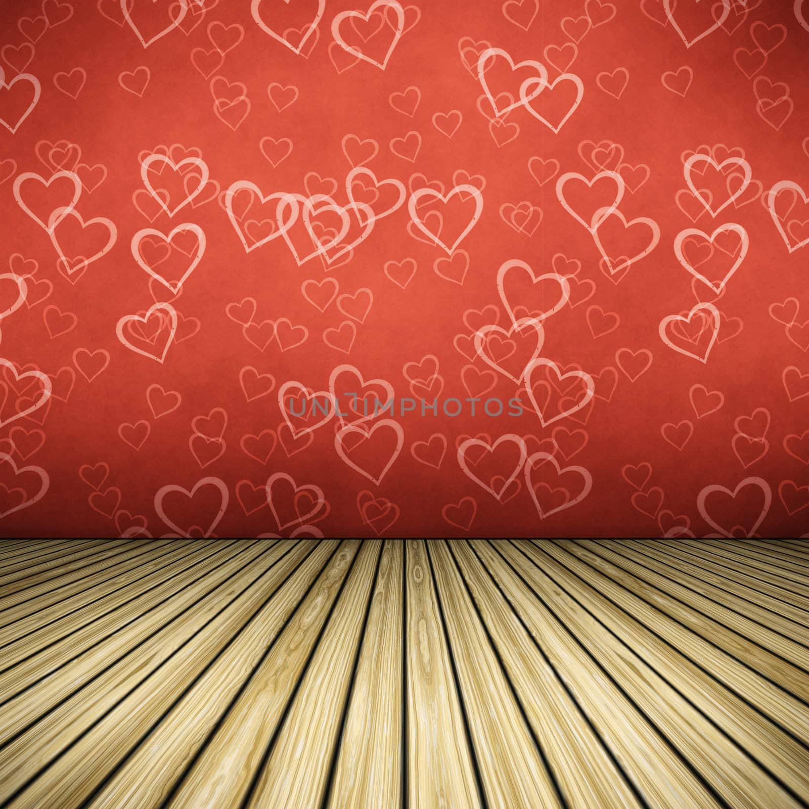 An image of a nice hearts floor for your content